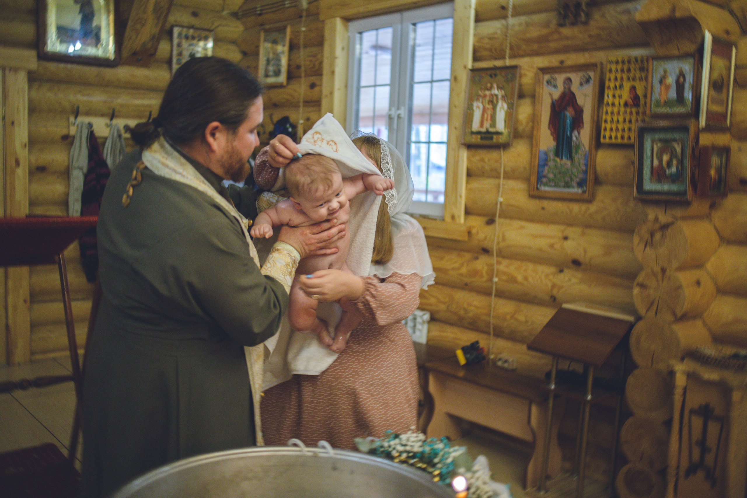 Крещение Артёма. Семейный фотограф г. Димировград Андросова Екатерина