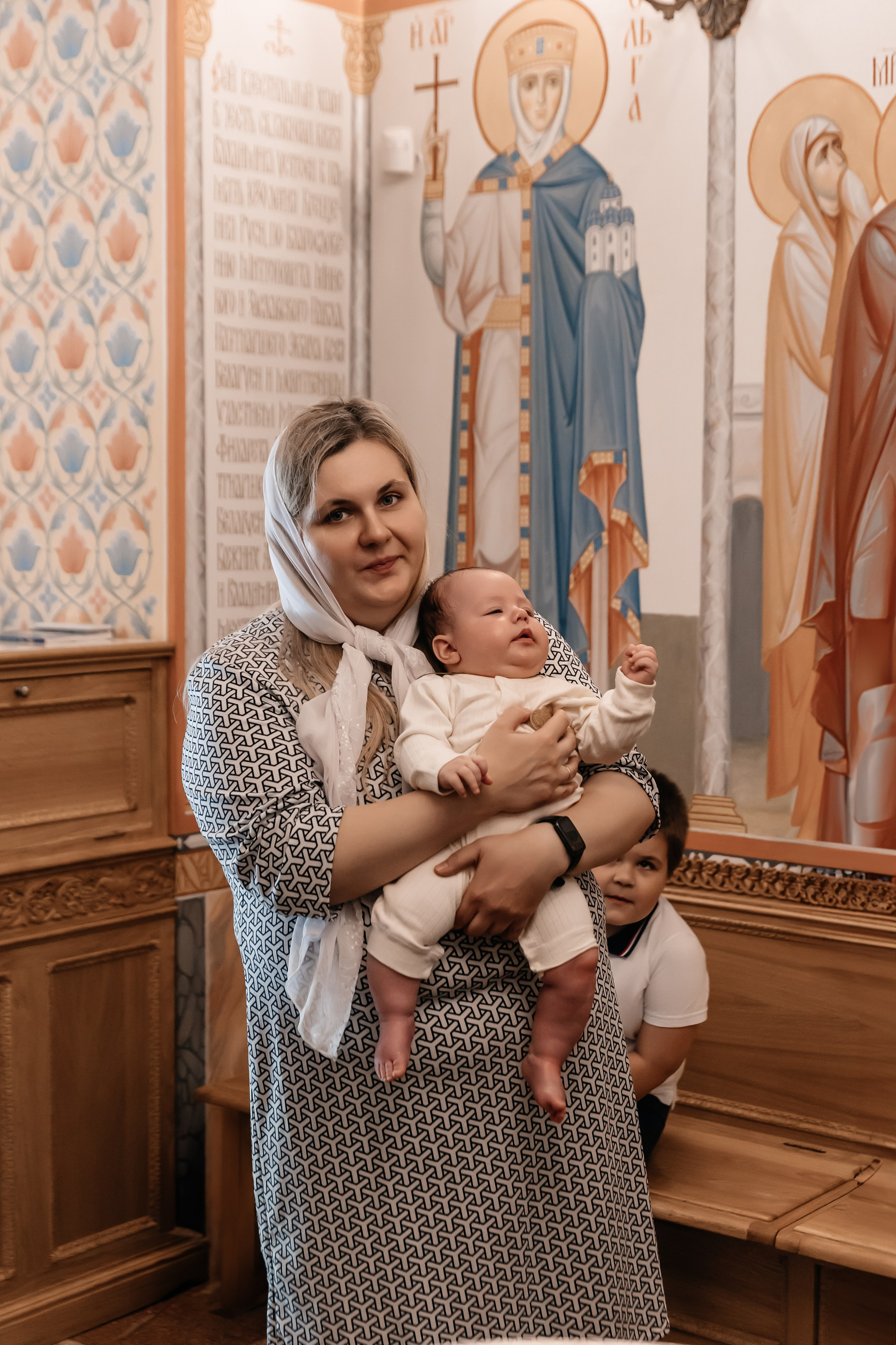 Крещение Максима. Семейный фотограф Минск Усова Ольга