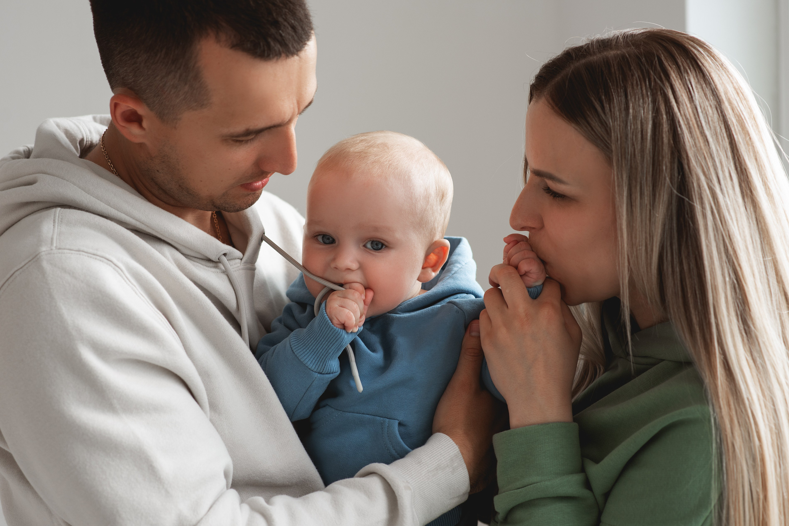 Семейная фотосессия Полина Игорь Богдан. Семейный фотограф в Южно-Сахалинске Анастасия Лимарева