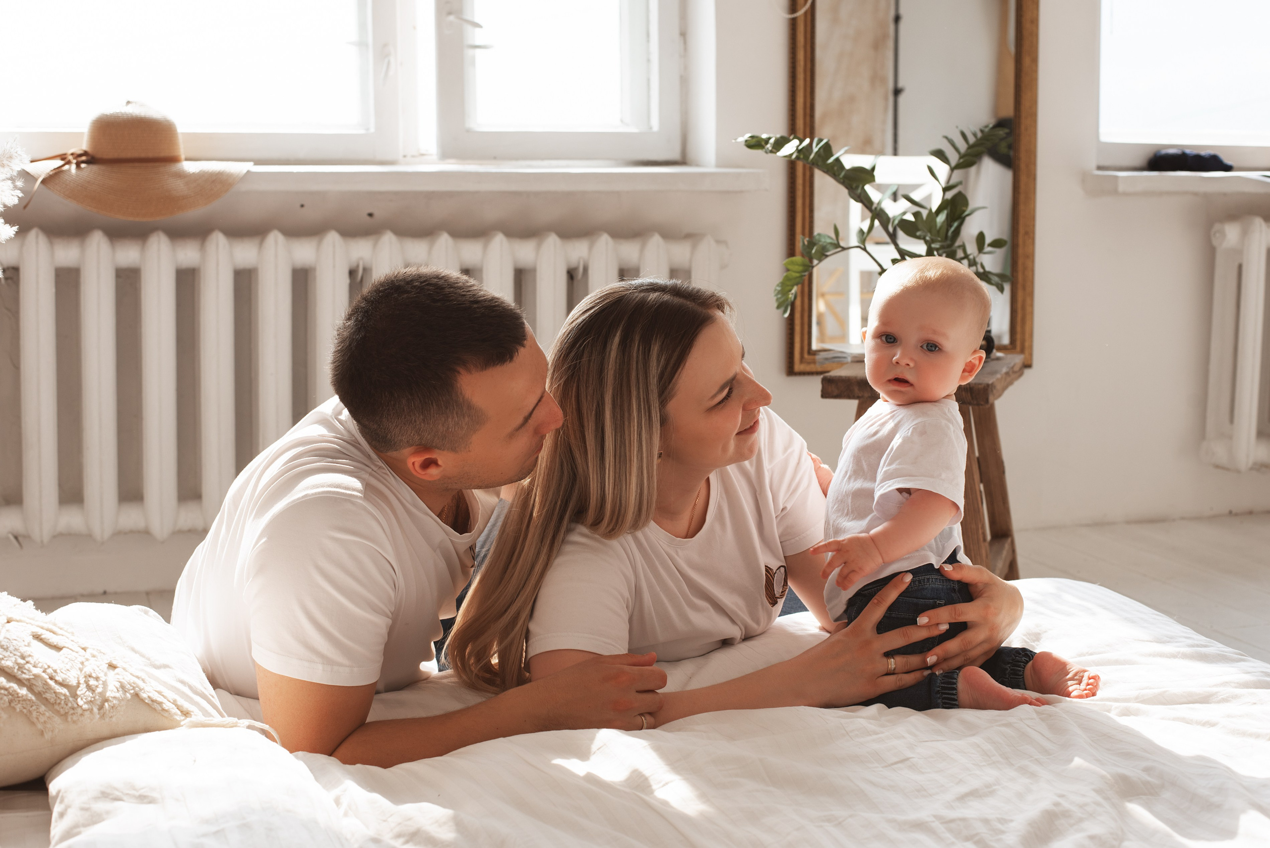 Семейная фотосессия Полина Игорь Богдан. Семейный фотограф в Южно-Сахалинске Анастасия Лимарева