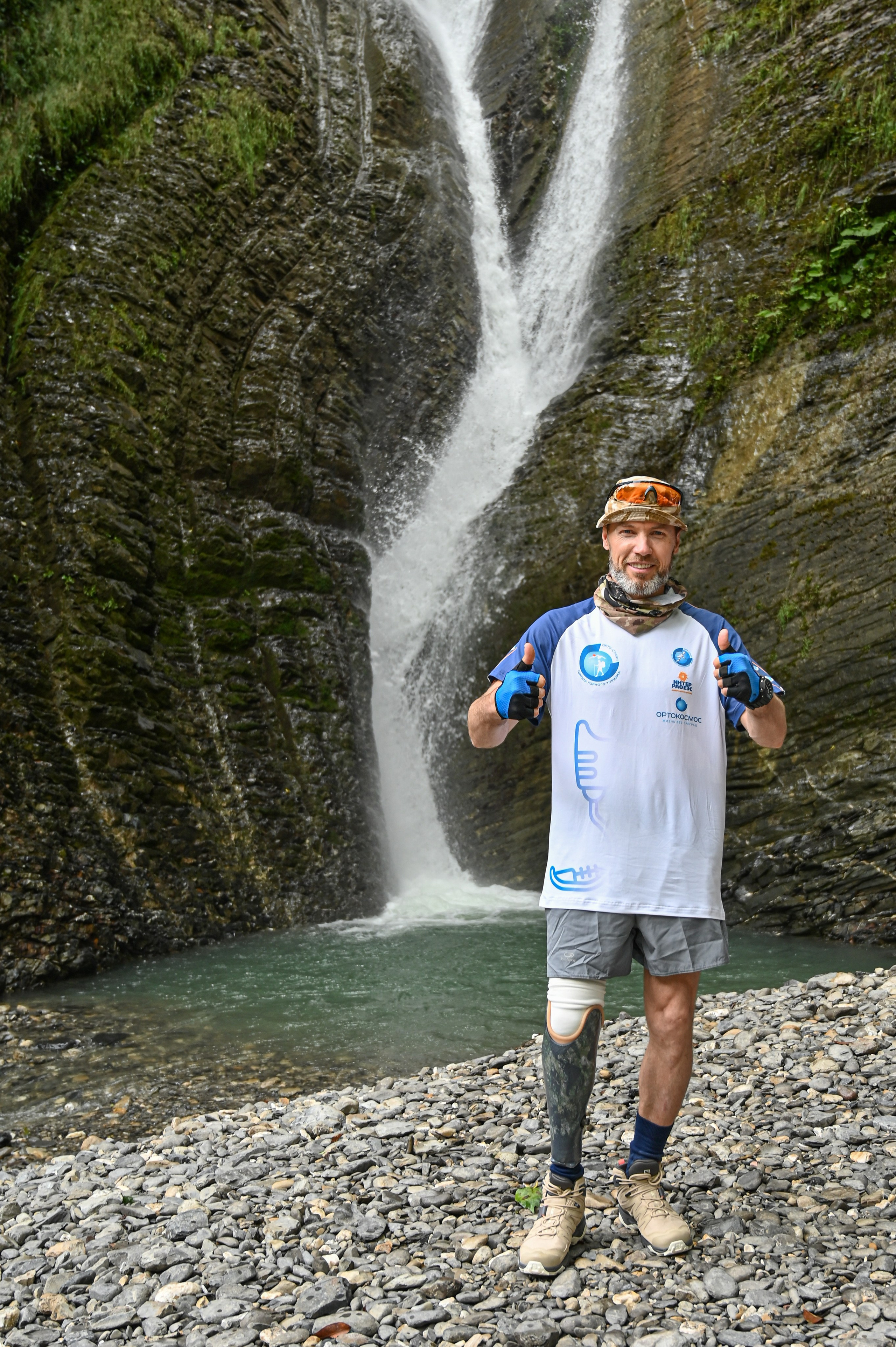 «Спортивно-адаптивный центр «Орто-Спорт» горный туризм. Фотографирую счастливых людей в Сочи