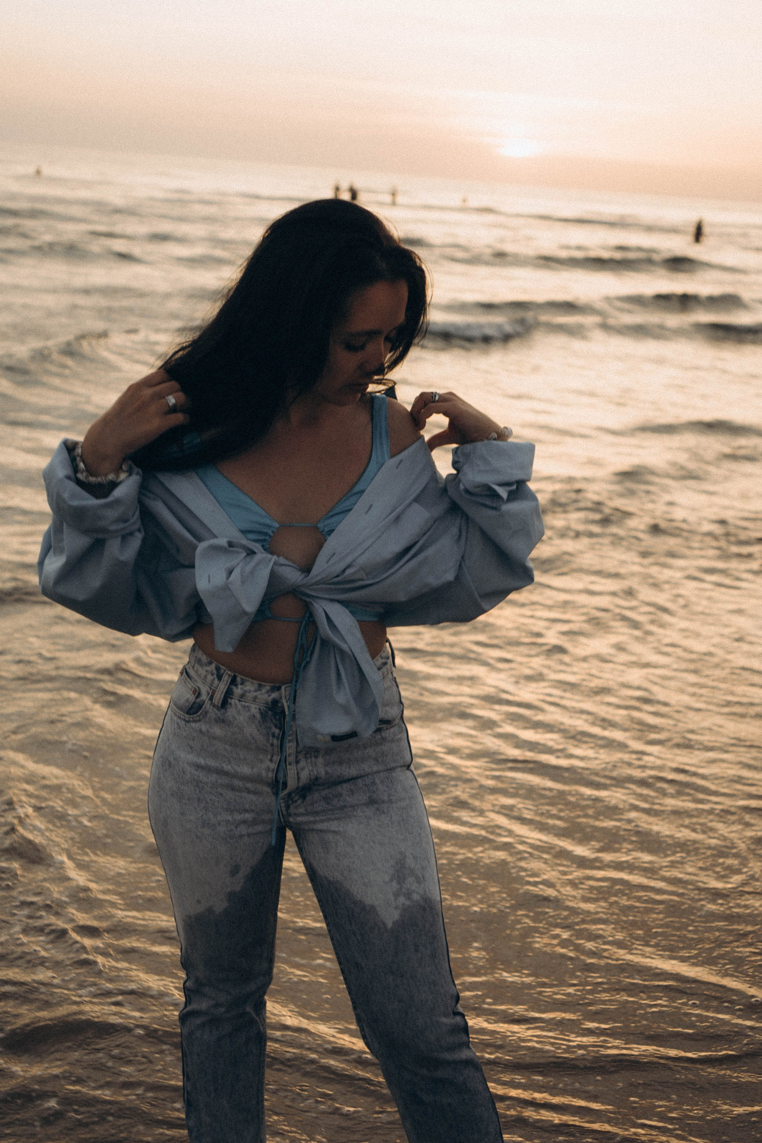 Июльский вечер на берегу черного моря. Профессиональный фотограф, Санкт-Петербург — Виктория Богомолова