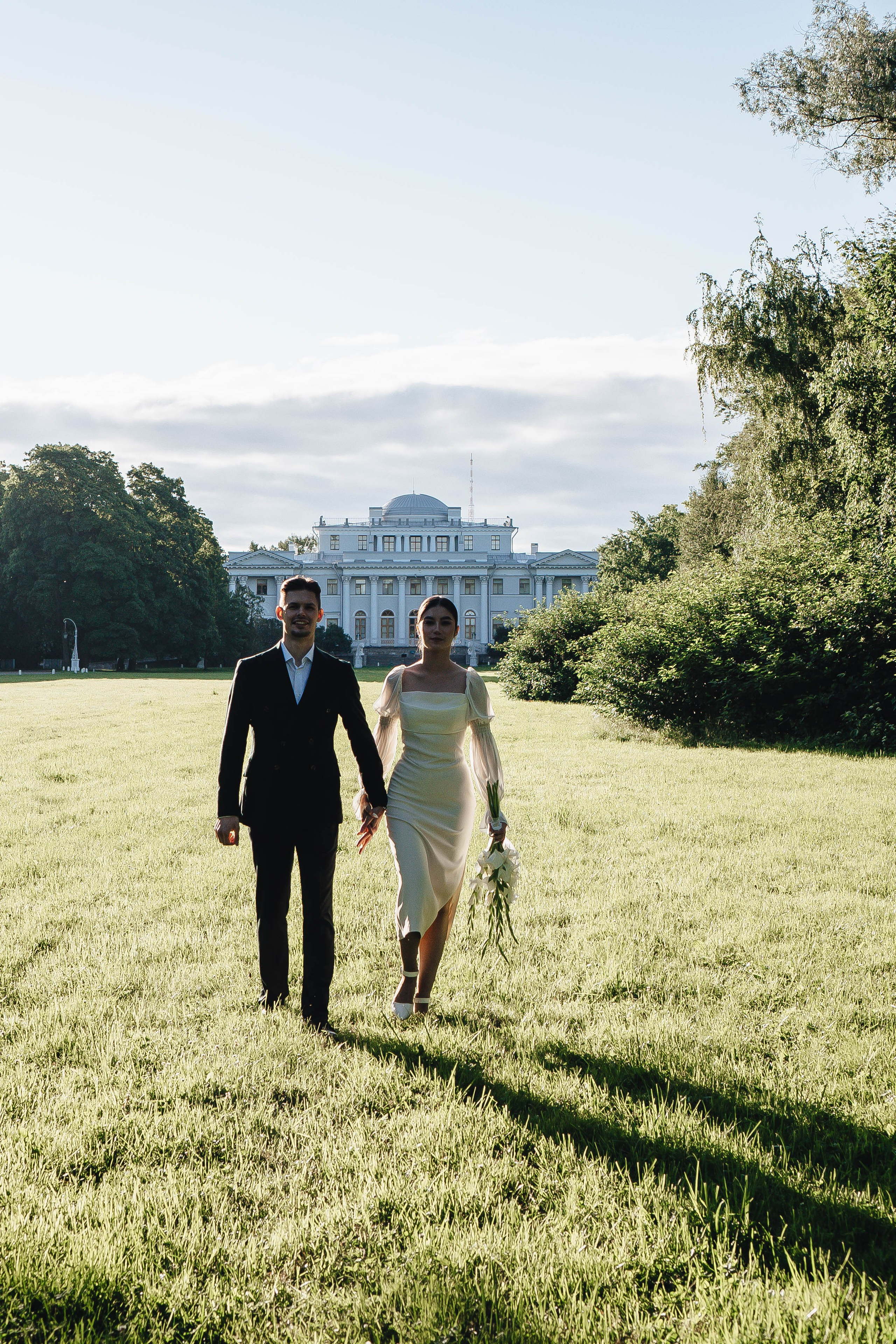 СВАДЕБНАЯ СЬЕМКА НА РАССВЕТЕ НА ЕЛАГИНОМ ОСТОРОВЕ. Профессиональный фотограф, Санкт-Петербург — Виктория Богомолова