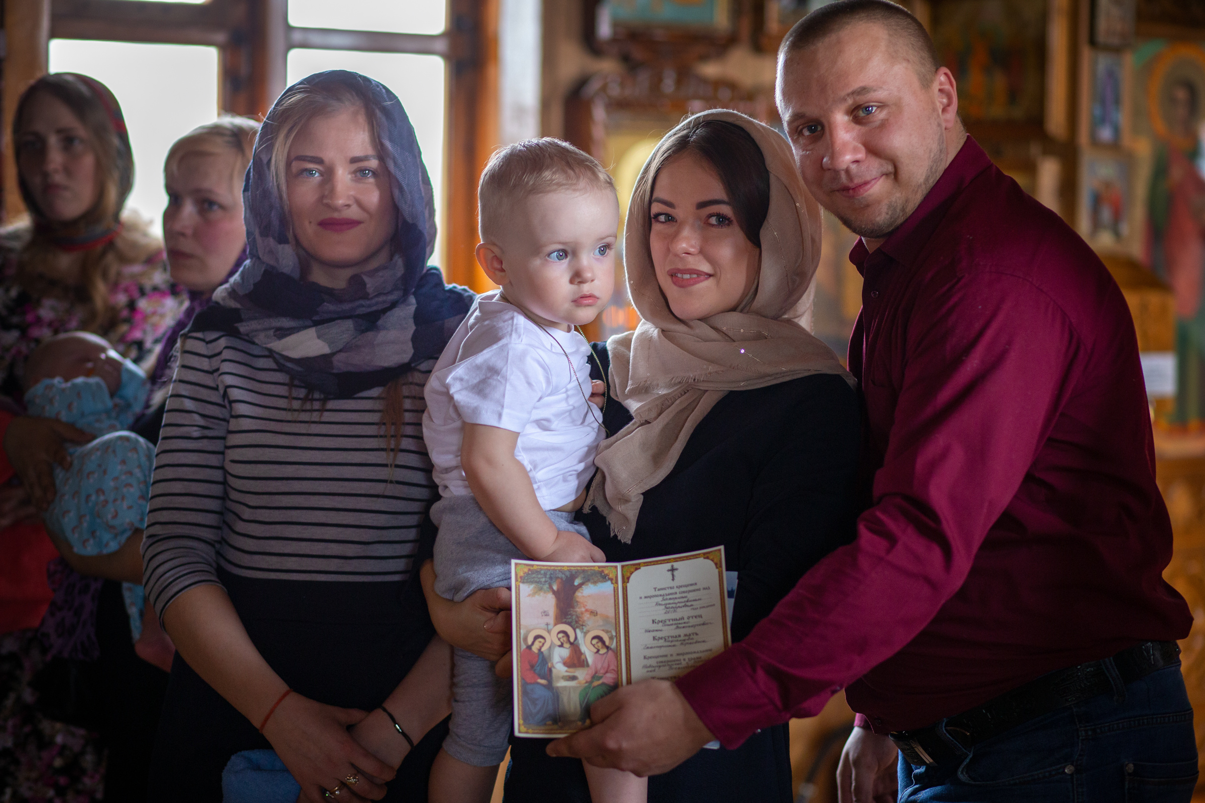 Крещение. Детский и семейный фотограф Алиса Хмелева г. Апатиты