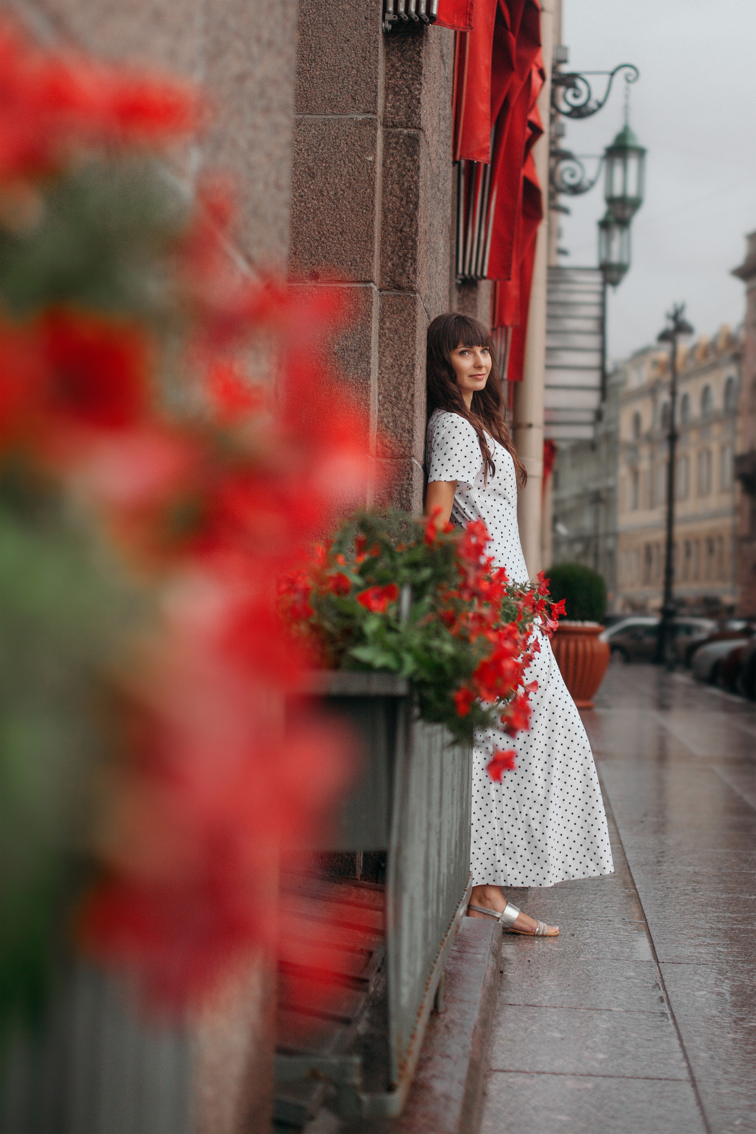 Прогулка с зонтом. Фотограф Анастасия Аветян. Санкт-Петербург