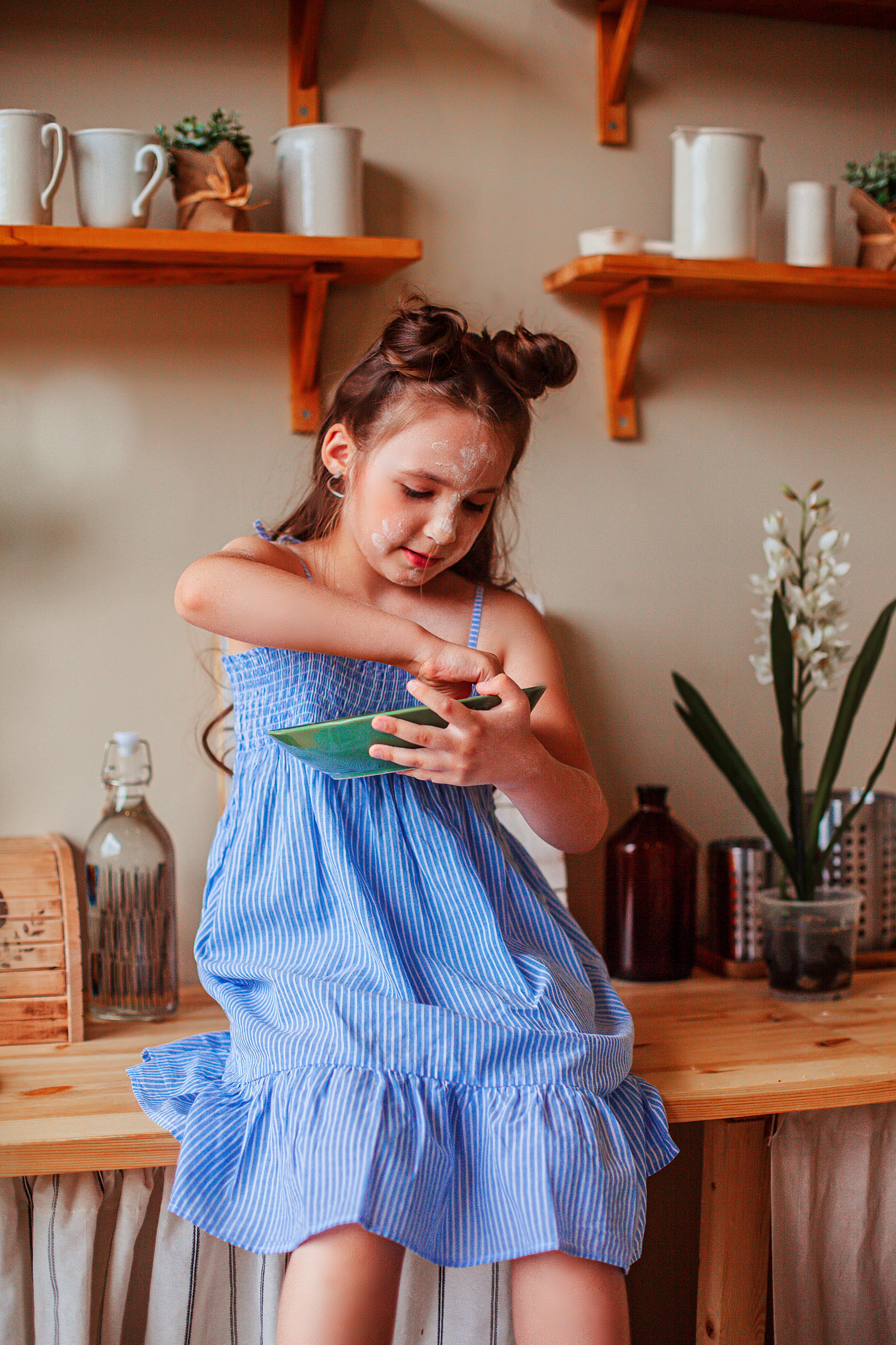 На кухне. Фотограф Анастасия Аветян. Санкт-Петербург