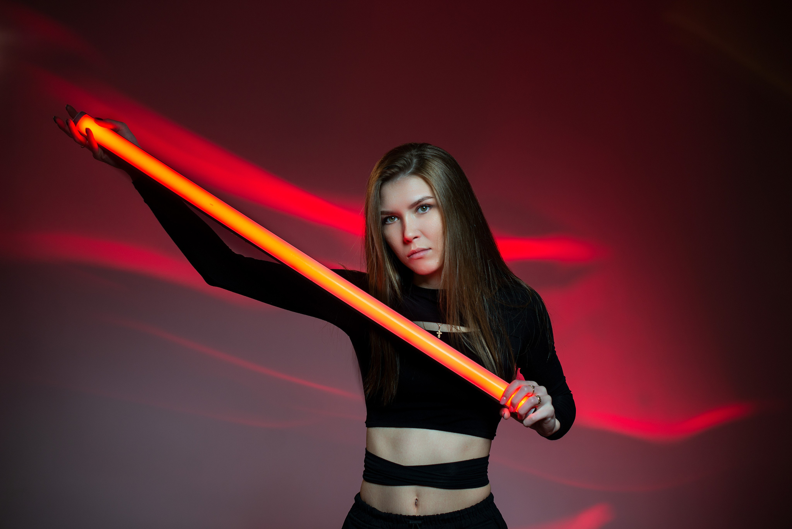 Ксения в фотостудии Black & White. Творческий фотограф Вологда