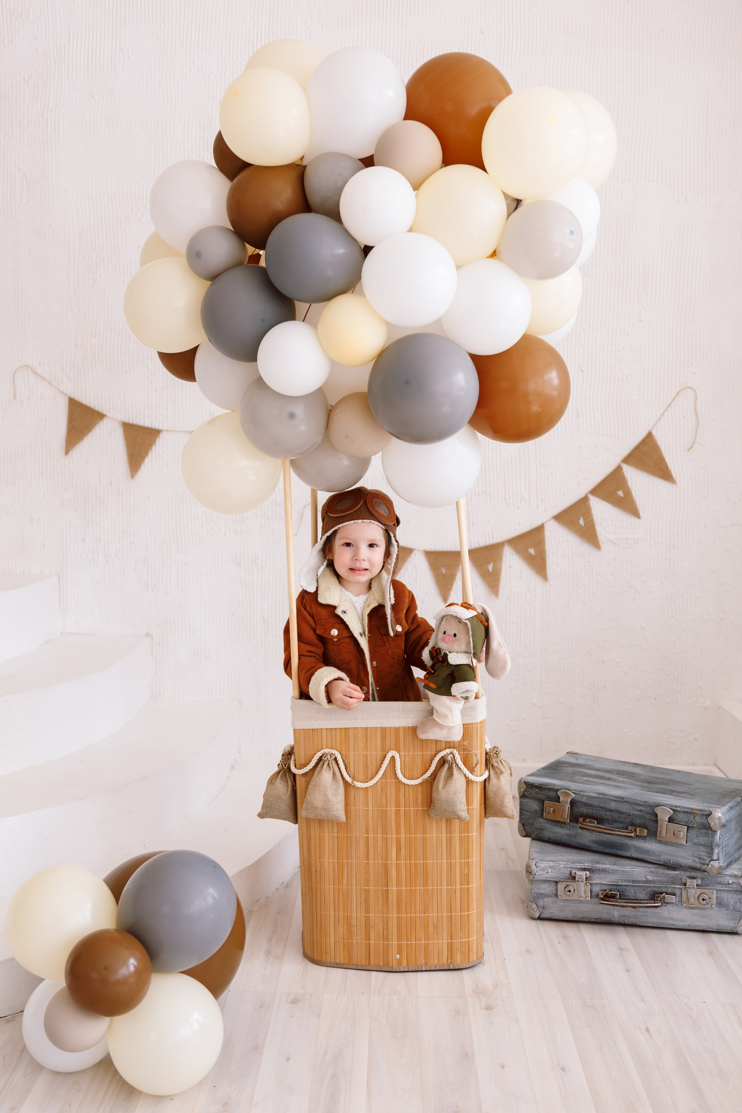 Фотодень «на воздушном шаре». Фотограф новорожденных Тверь Диана Муляева