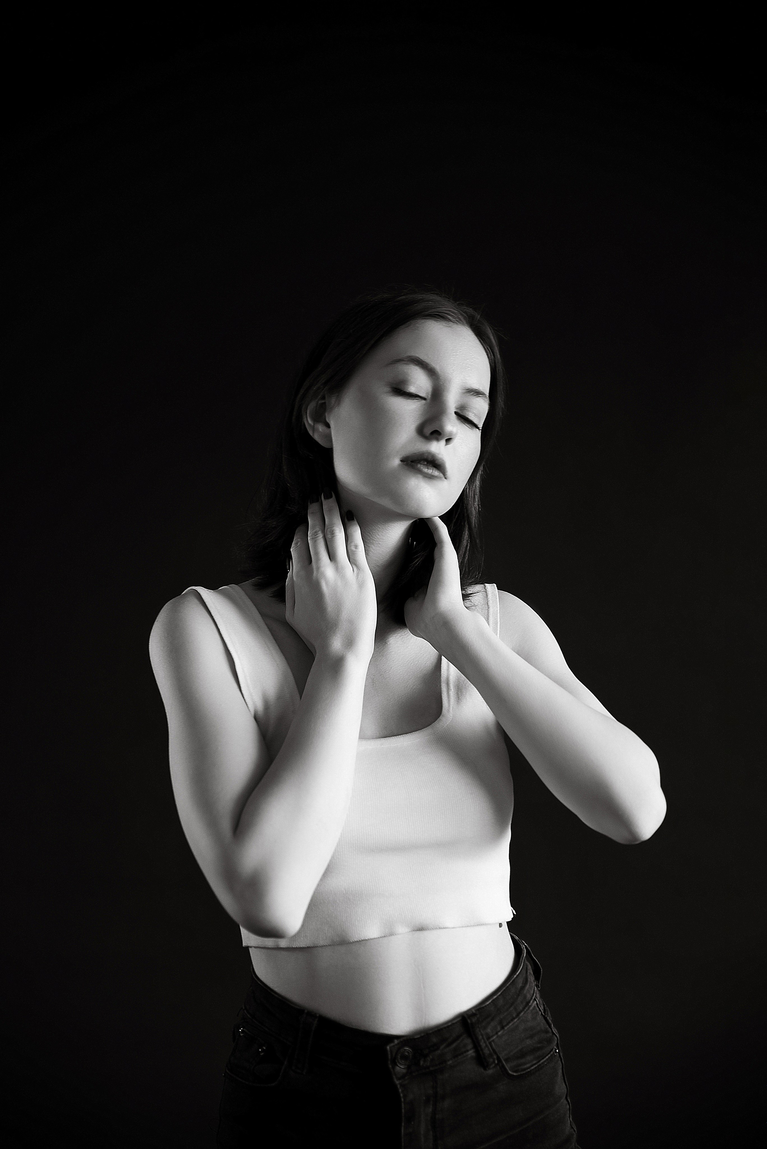 Съёмка для модельного агентства. Предметный и портретный фотограф в Туле. Юлия Даниленко