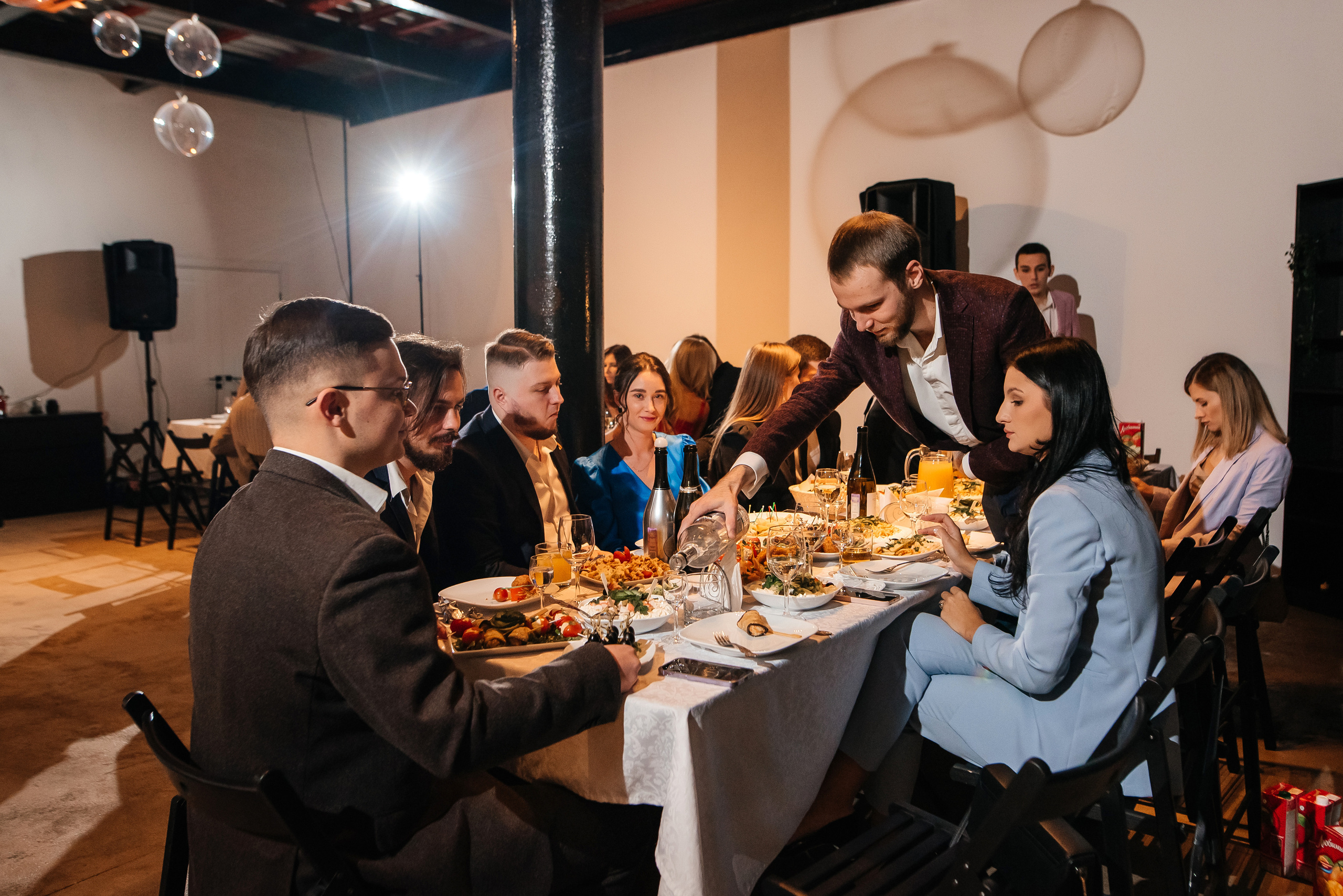 Свадебный банкет в «Фактуре». Свадебный фотограф Елена Рякина