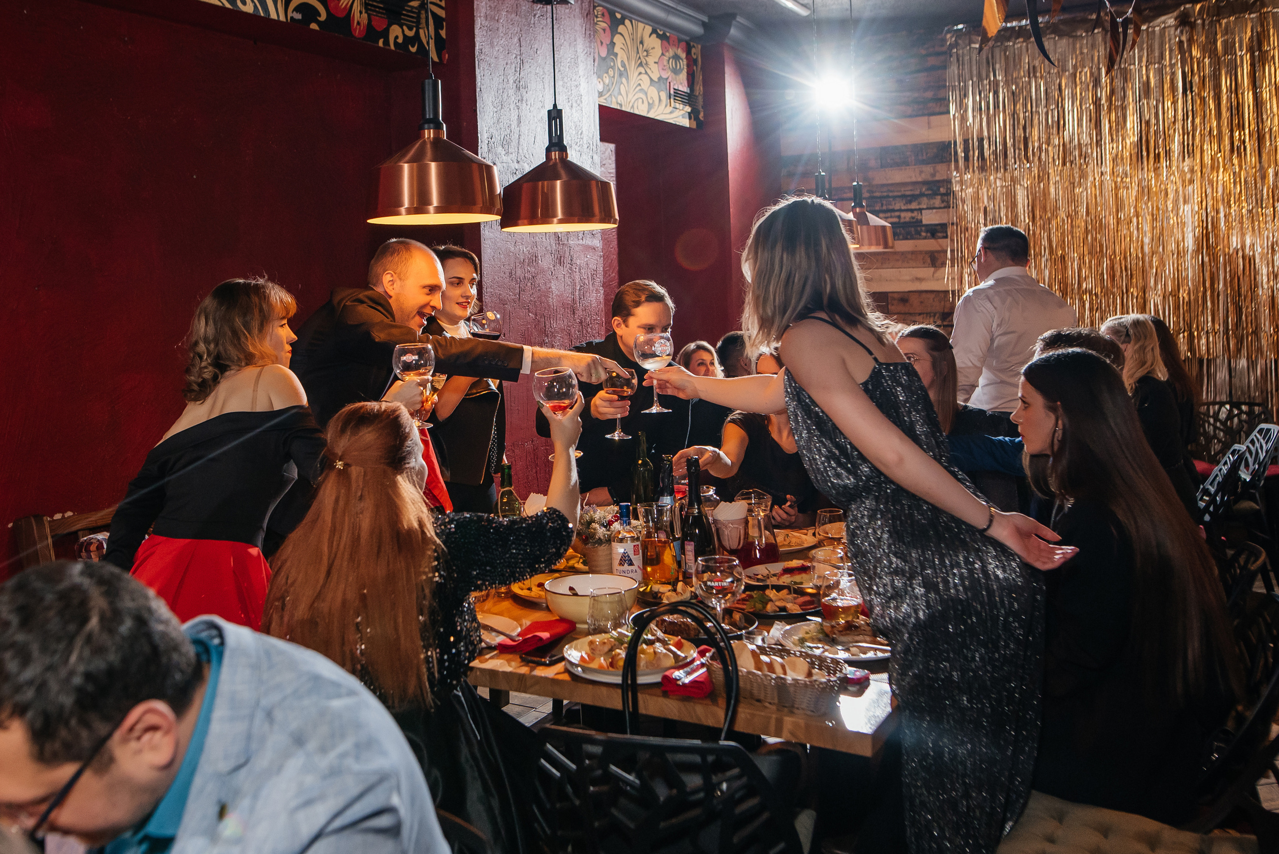 Корпоратив в кафе «Хохлома». Свадебный фотограф Елена Рякина