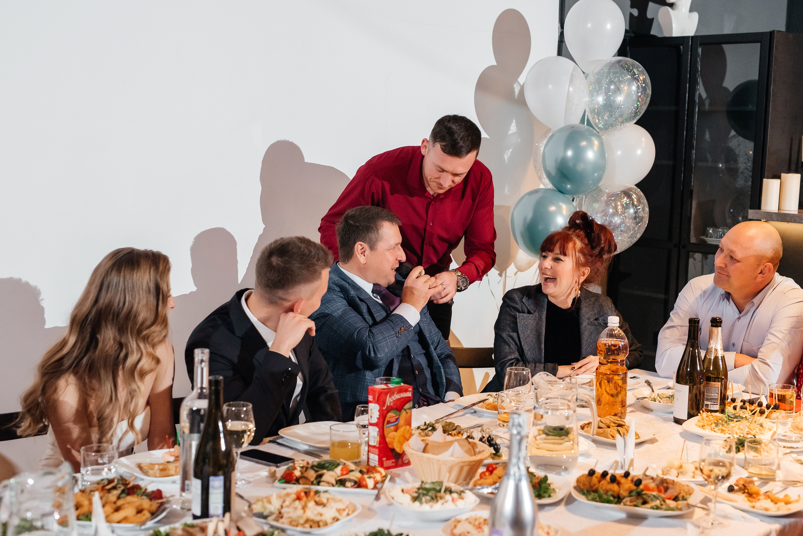 Свадебный банкет в «Фактуре». Свадебный фотограф Елена Рякина