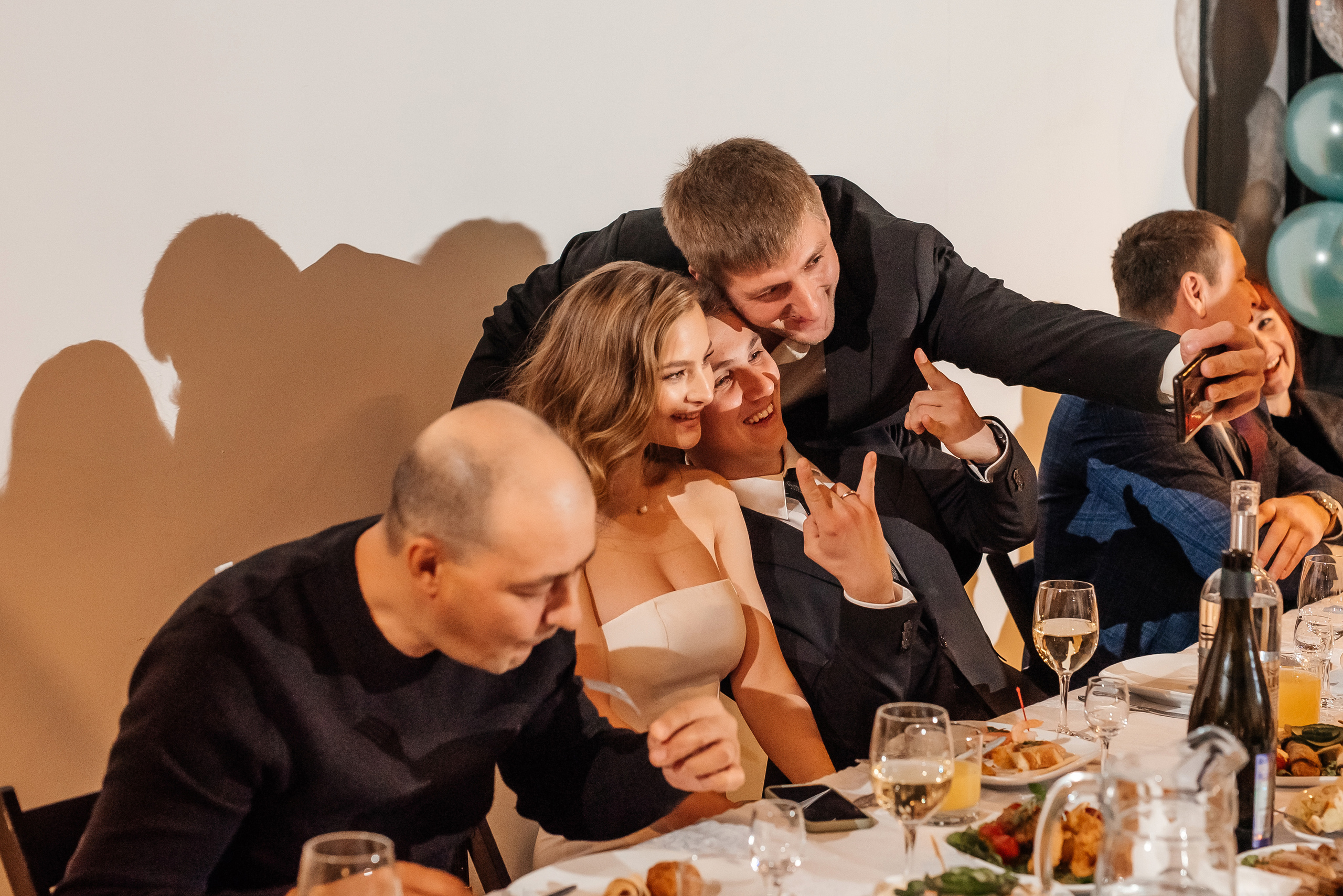 Свадебный банкет в «Фактуре». Свадебный фотограф Елена Рякина