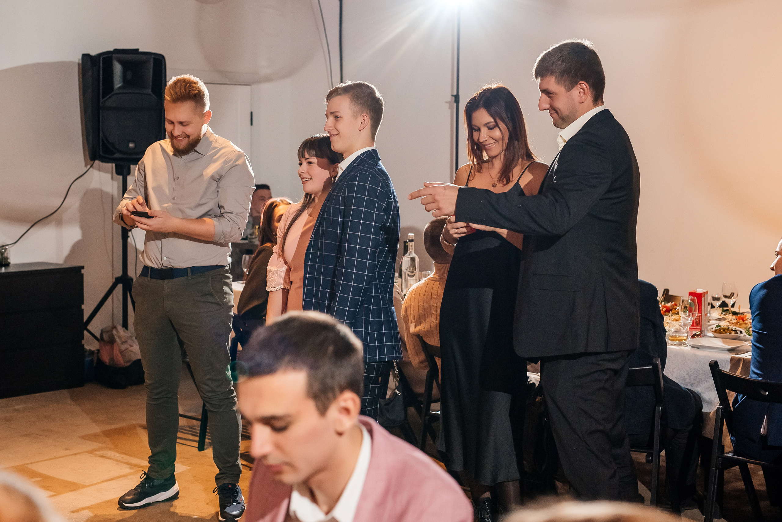 Свадебный банкет в «Фактуре». Свадебный фотограф Елена Рякина