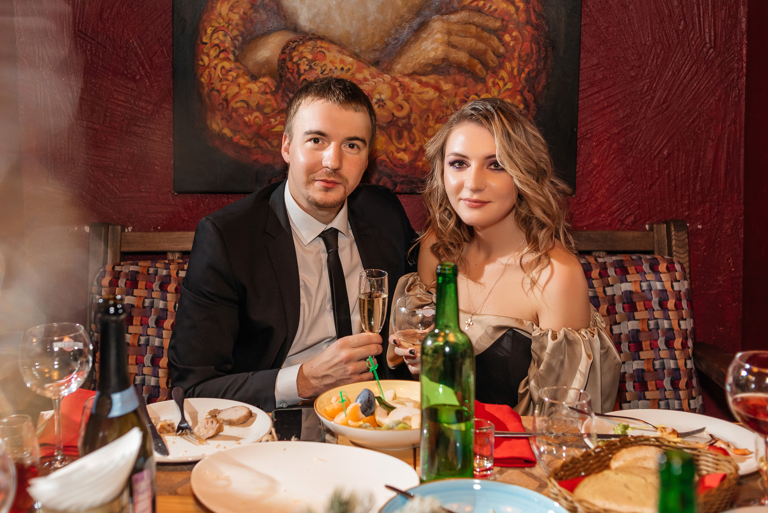 Корпоратив в кафе «Хохлома». Свадебный фотограф Елена Рякина