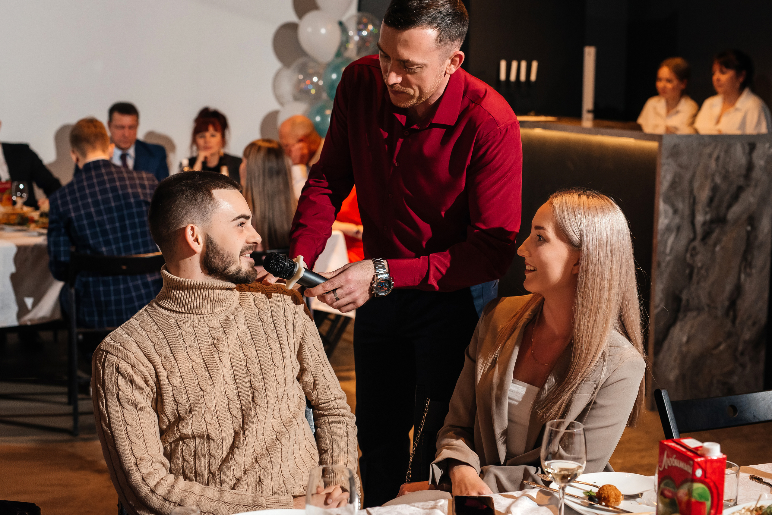 Свадебный банкет в «Фактуре». Свадебный фотограф Елена Рякина