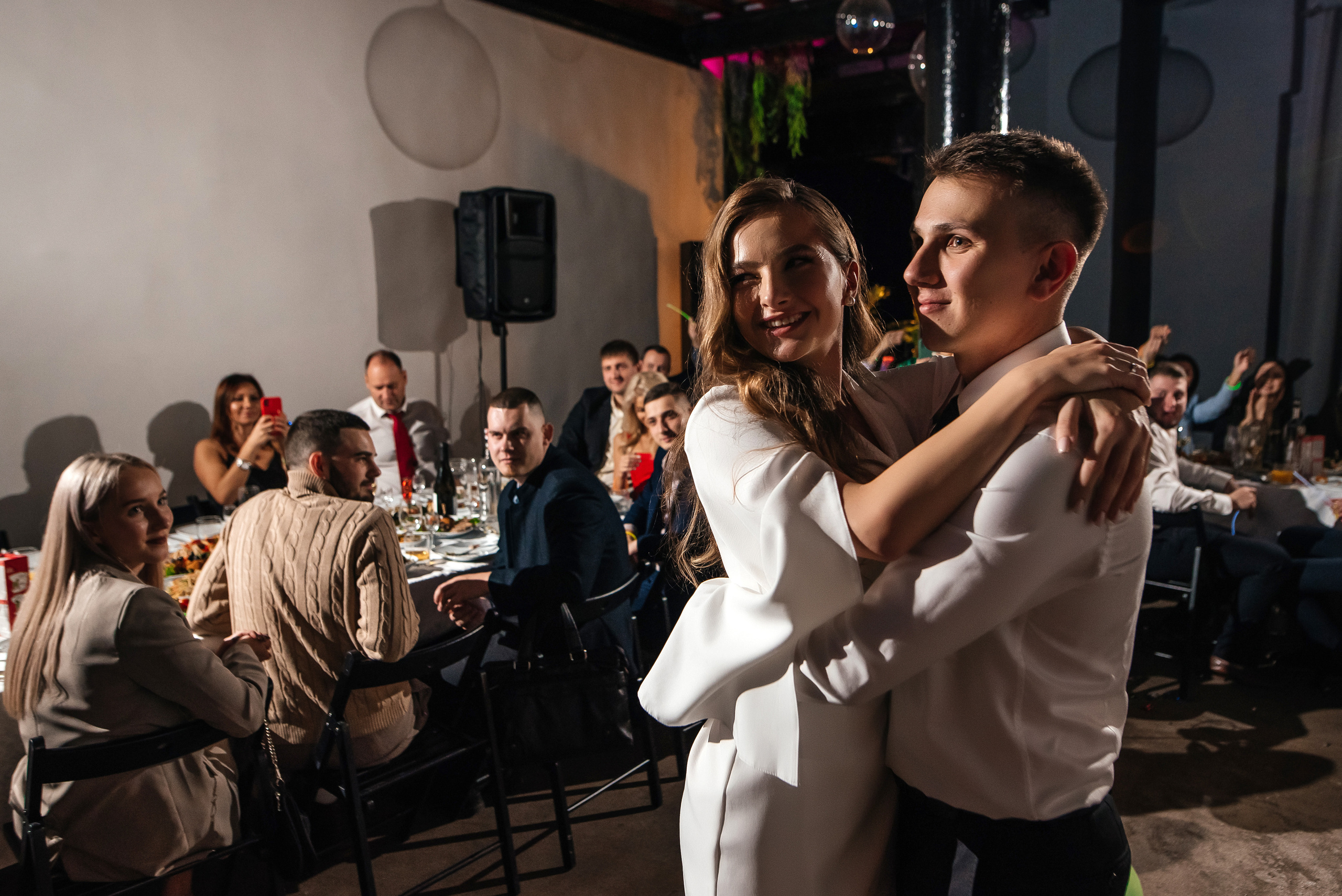 Свадебный банкет в «Фактуре». Свадебный фотограф Елена Рякина