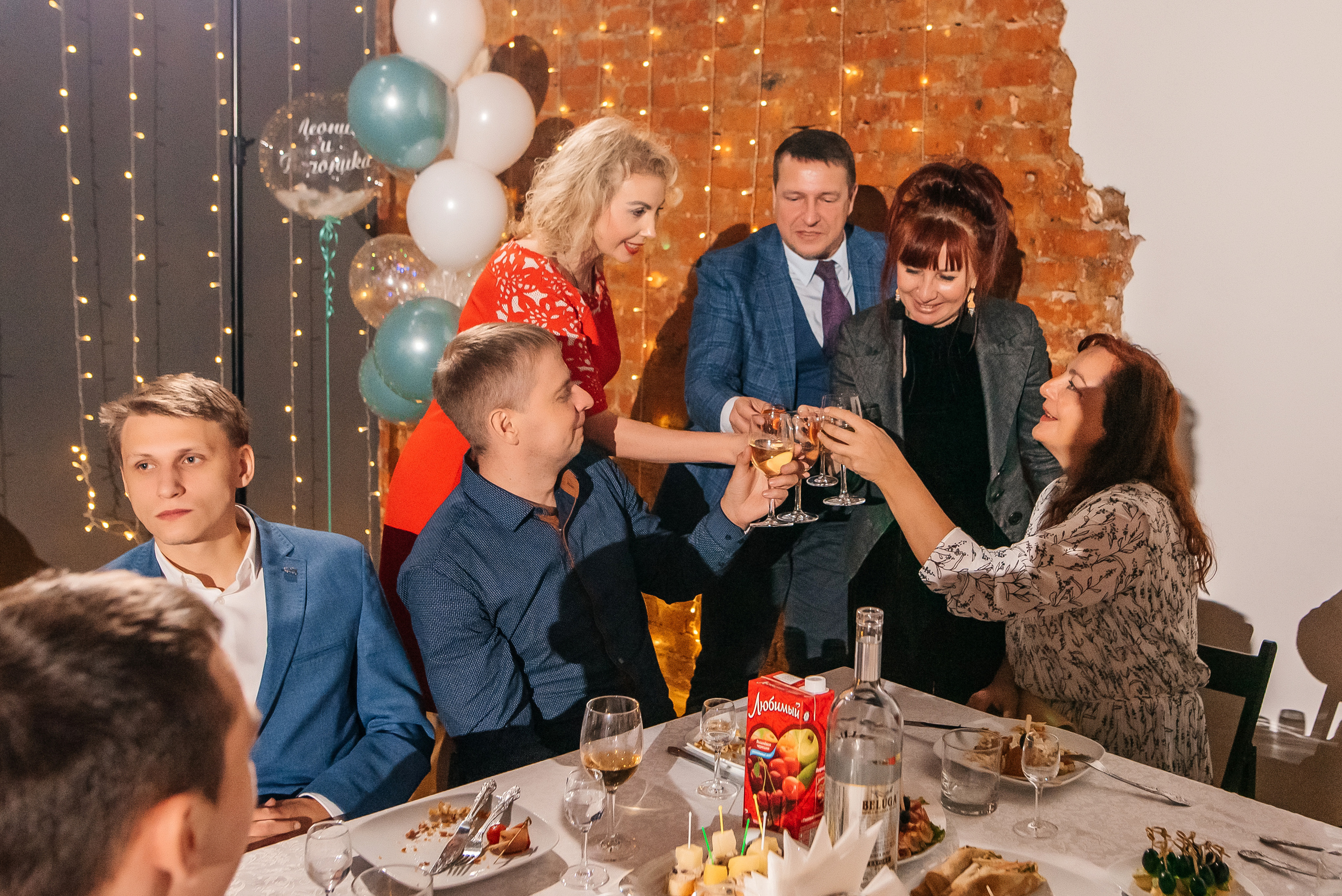 Свадебный банкет в «Фактуре». Свадебный фотограф Елена Рякина