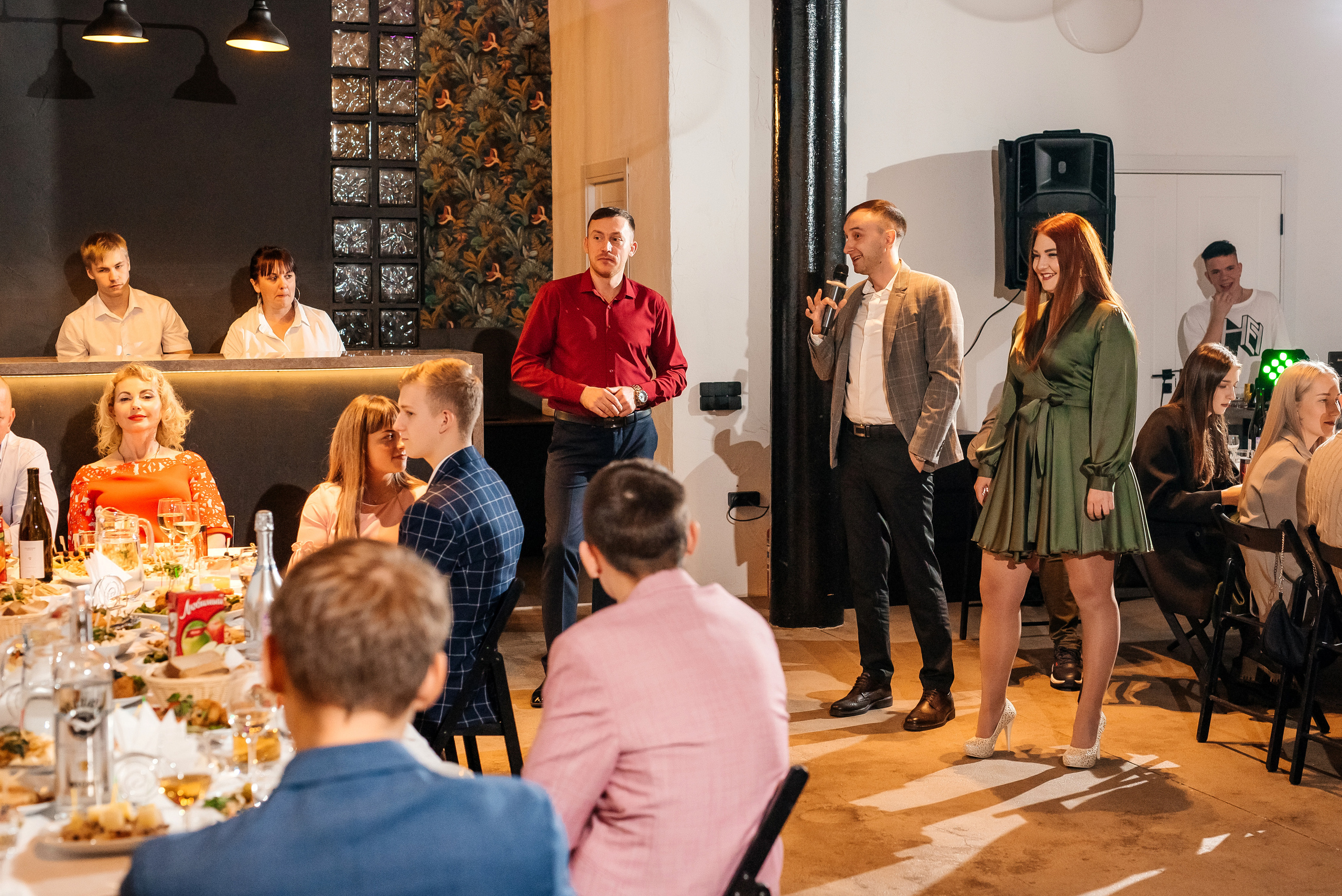Свадебный банкет в «Фактуре». Свадебный фотограф Елена Рякина