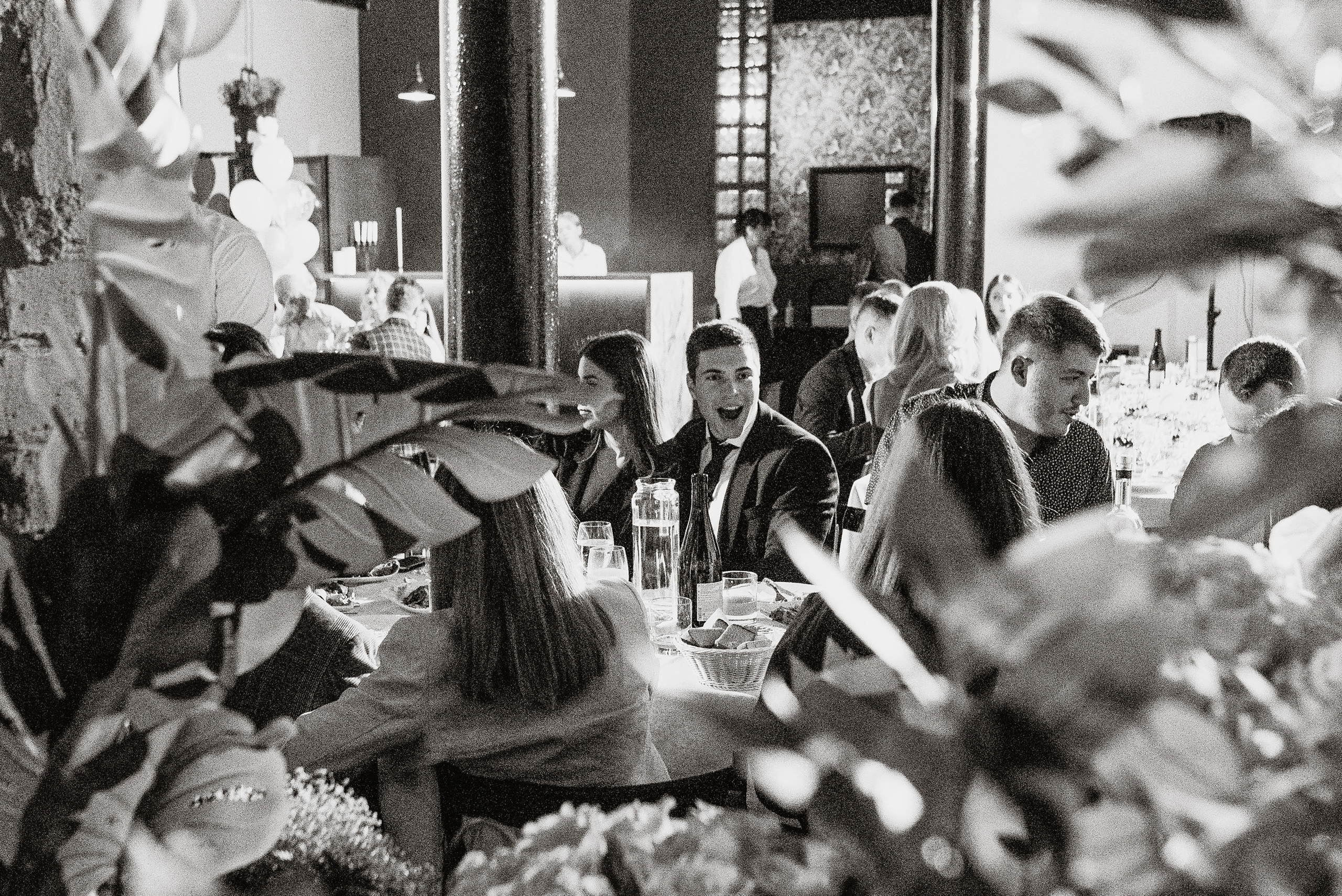 Свадебный банкет в «Фактуре». Свадебный фотограф Елена Рякина