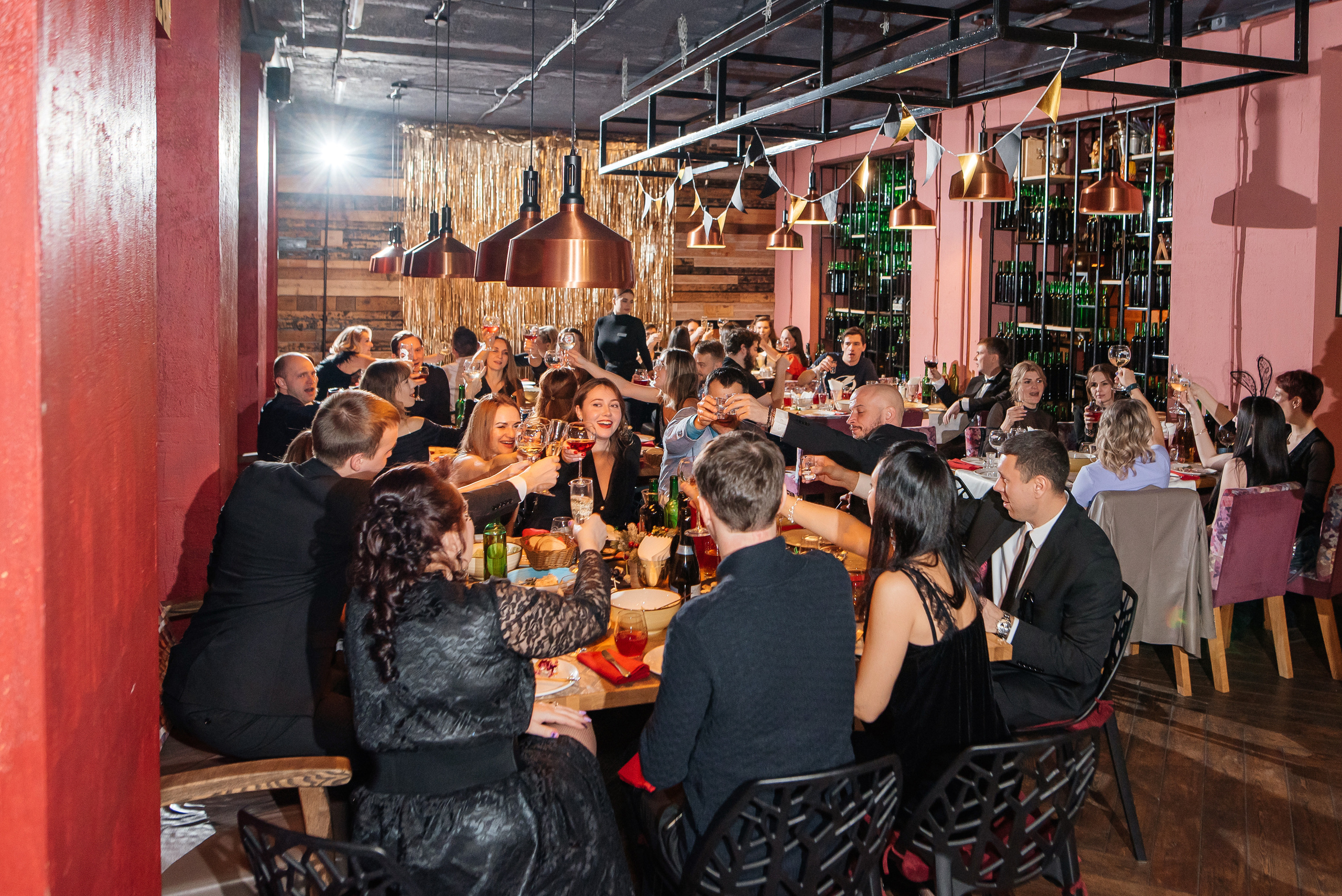 Корпоратив в кафе «Хохлома». Свадебный фотограф Елена Рякина