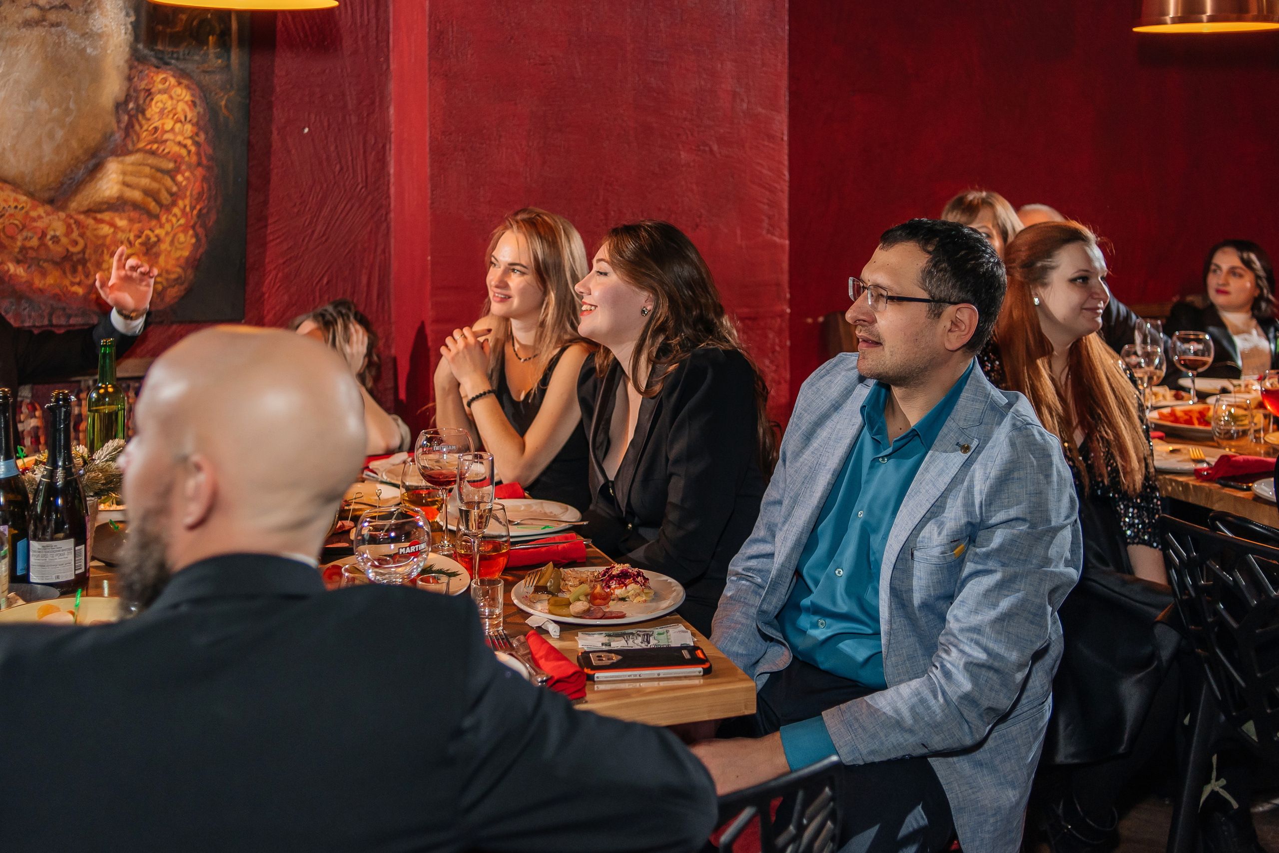 Корпоратив в кафе «Хохлома». Свадебный фотограф Елена Рякина