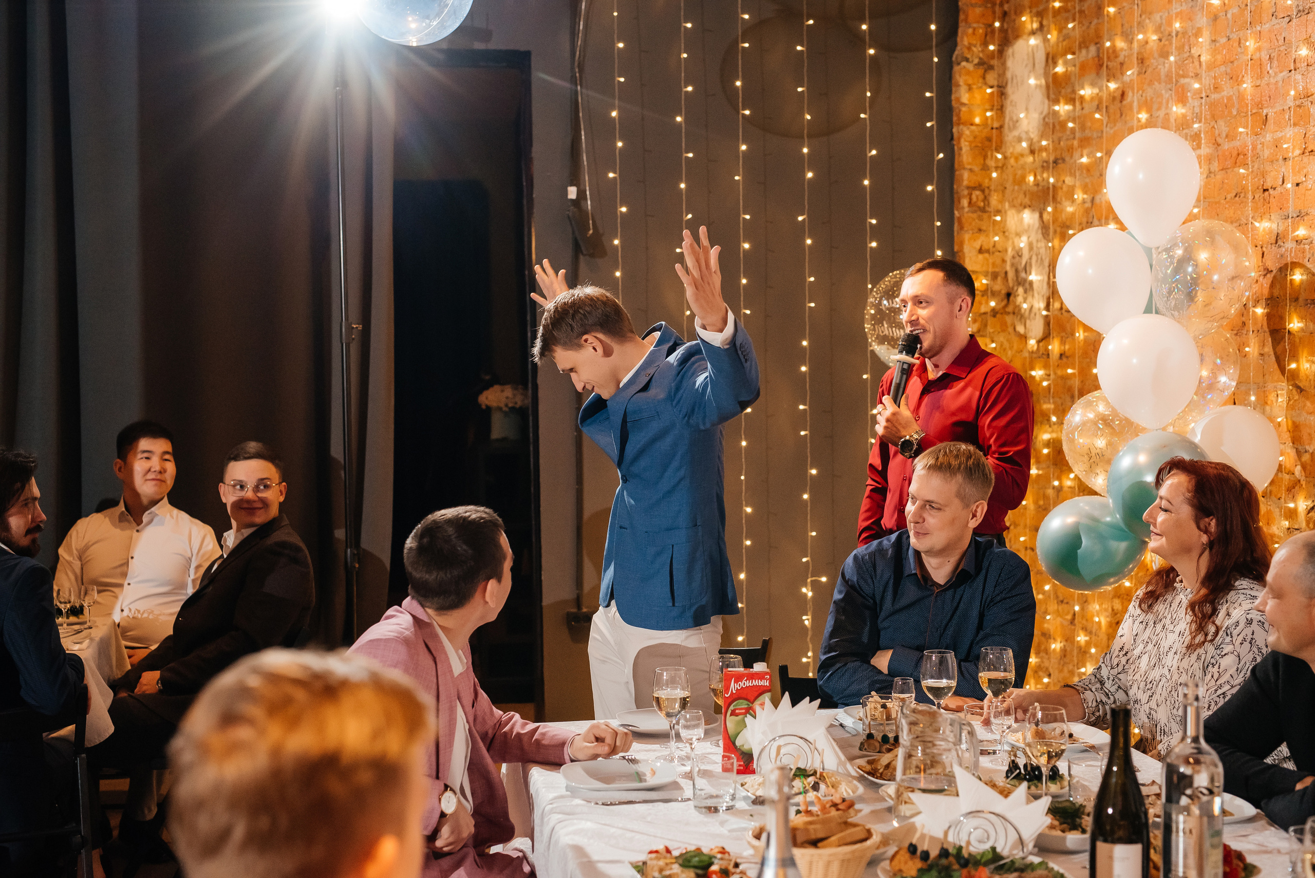 Свадебный банкет в «Фактуре». Свадебный фотограф Елена Рякина