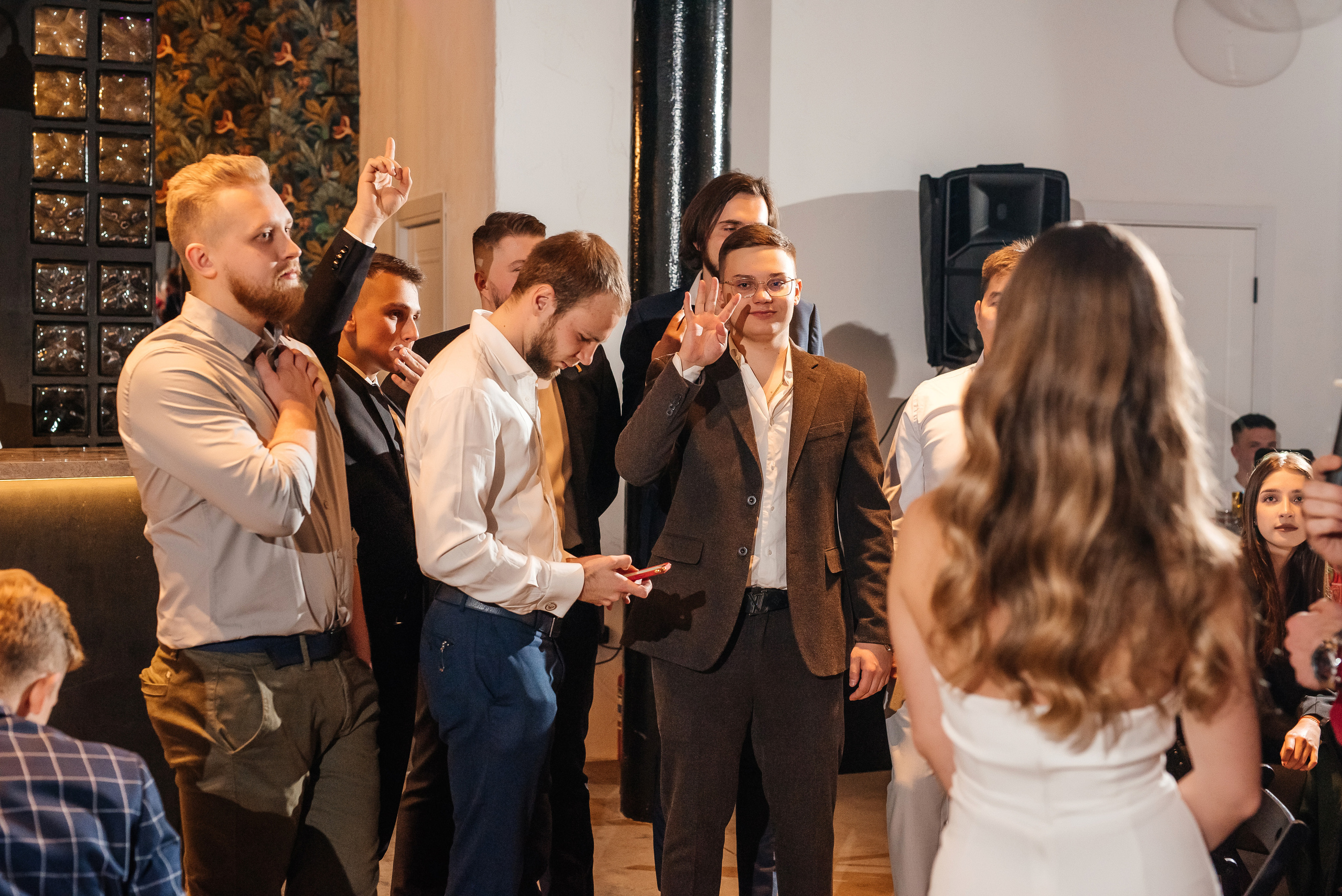 Свадебный банкет в «Фактуре». Свадебный фотограф Елена Рякина