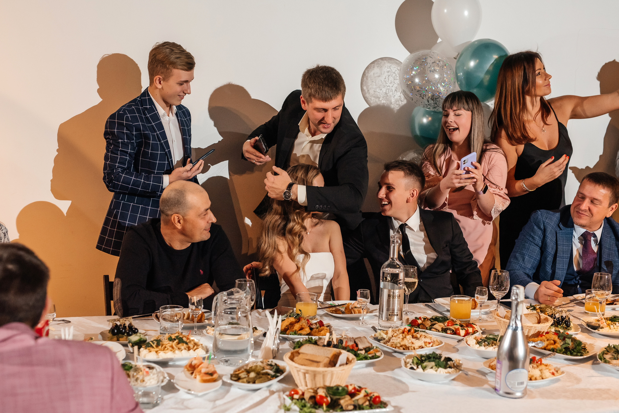 Свадебный банкет в «Фактуре». Свадебный фотограф Елена Рякина