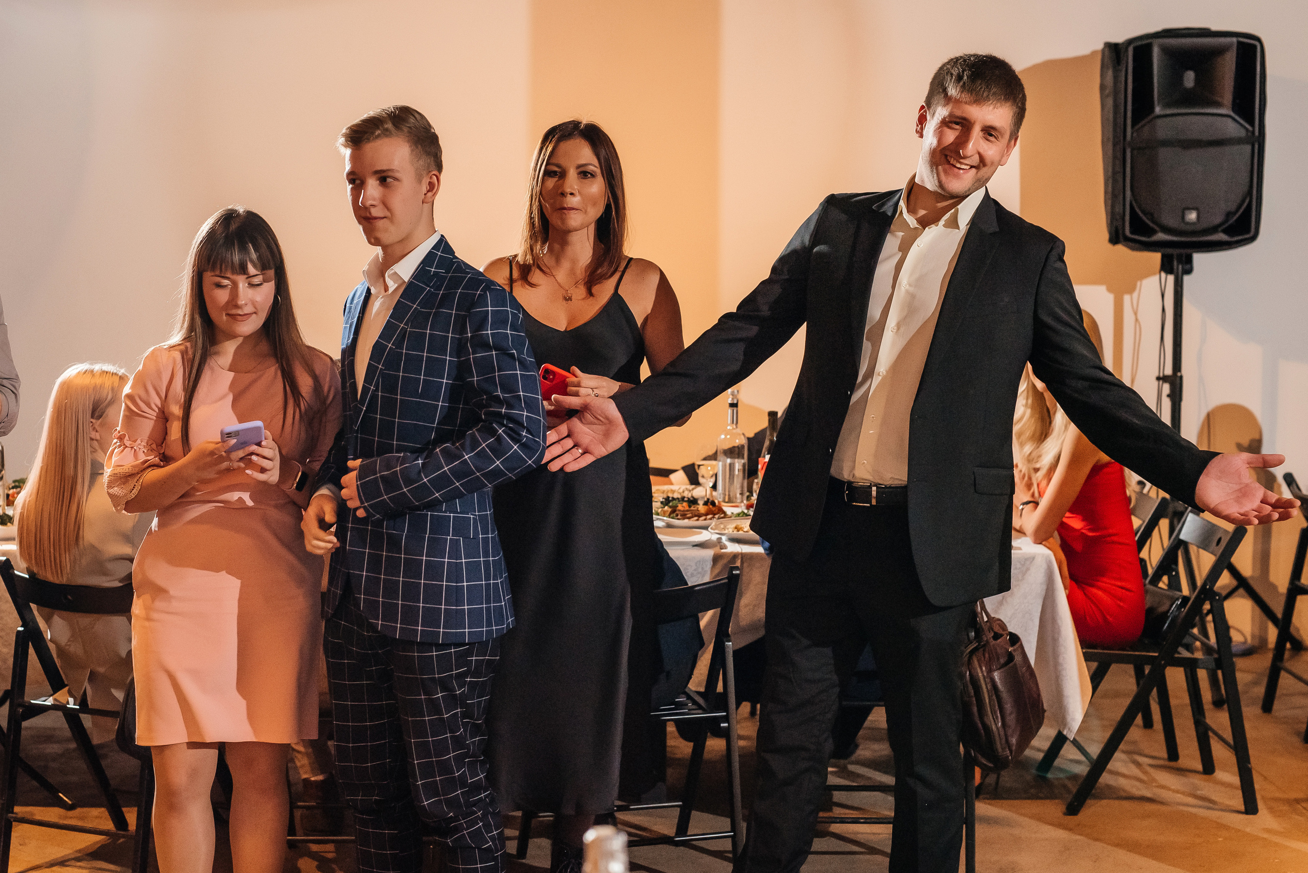 Свадебный банкет в «Фактуре». Свадебный фотограф Елена Рякина