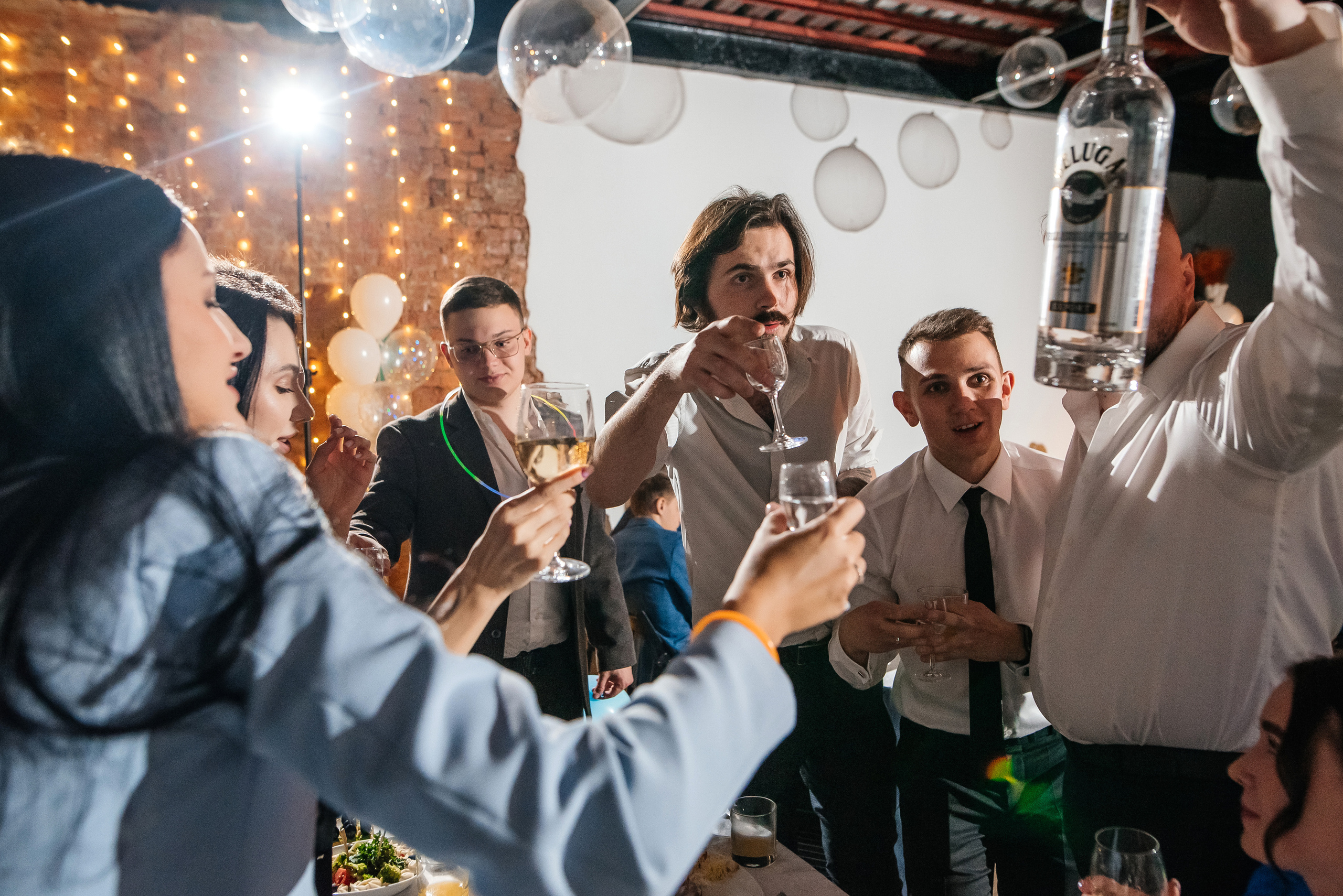 Свадебный банкет в «Фактуре». Свадебный фотограф Елена Рякина