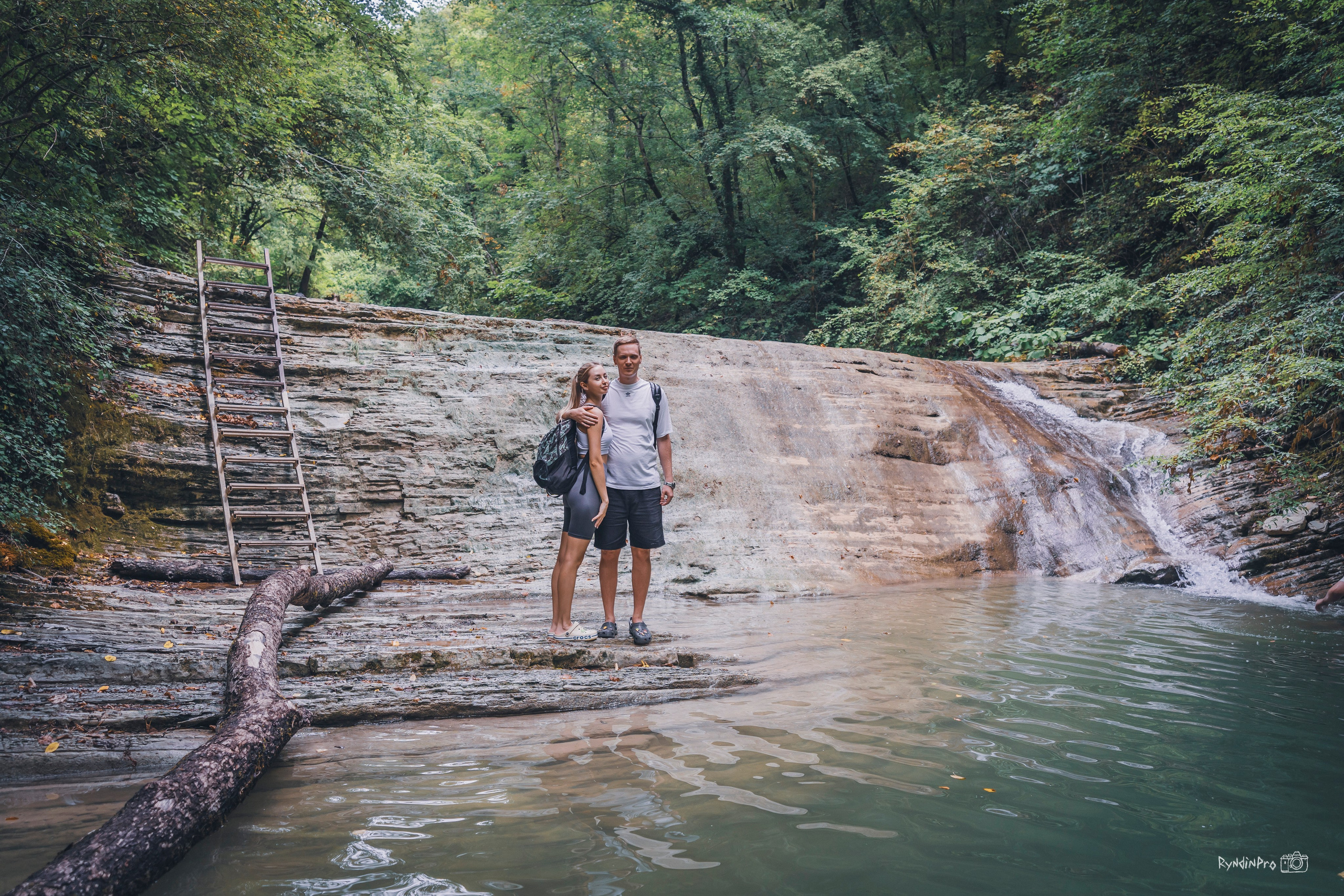 Поход на водопады Куаго с командой Мадьяр 23.07.24. Репортажный фотограф в Краснодаре Рындин Дмитрий