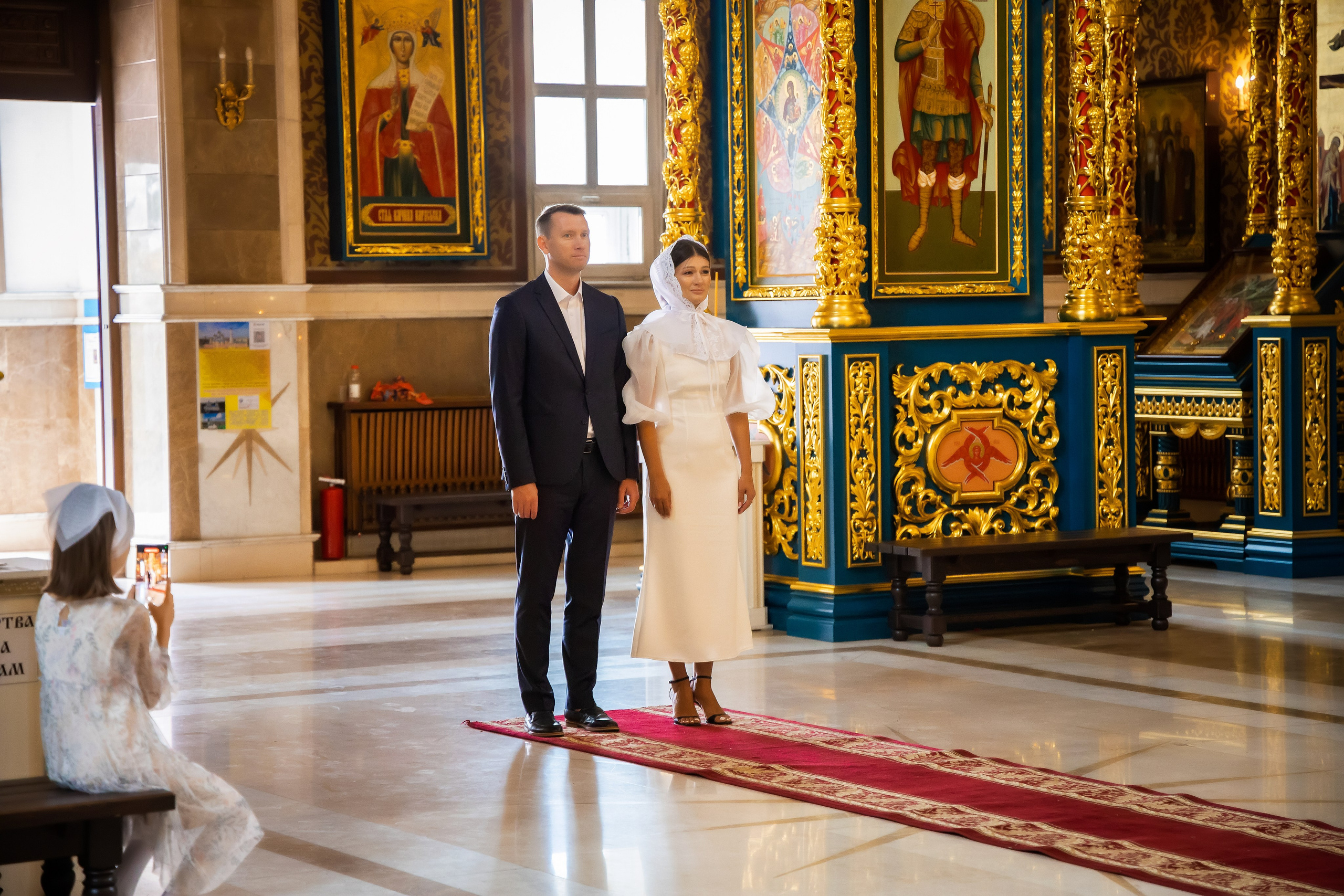 В Храме. Семейный и Свадебный фотограф в Астане Александр Астапов