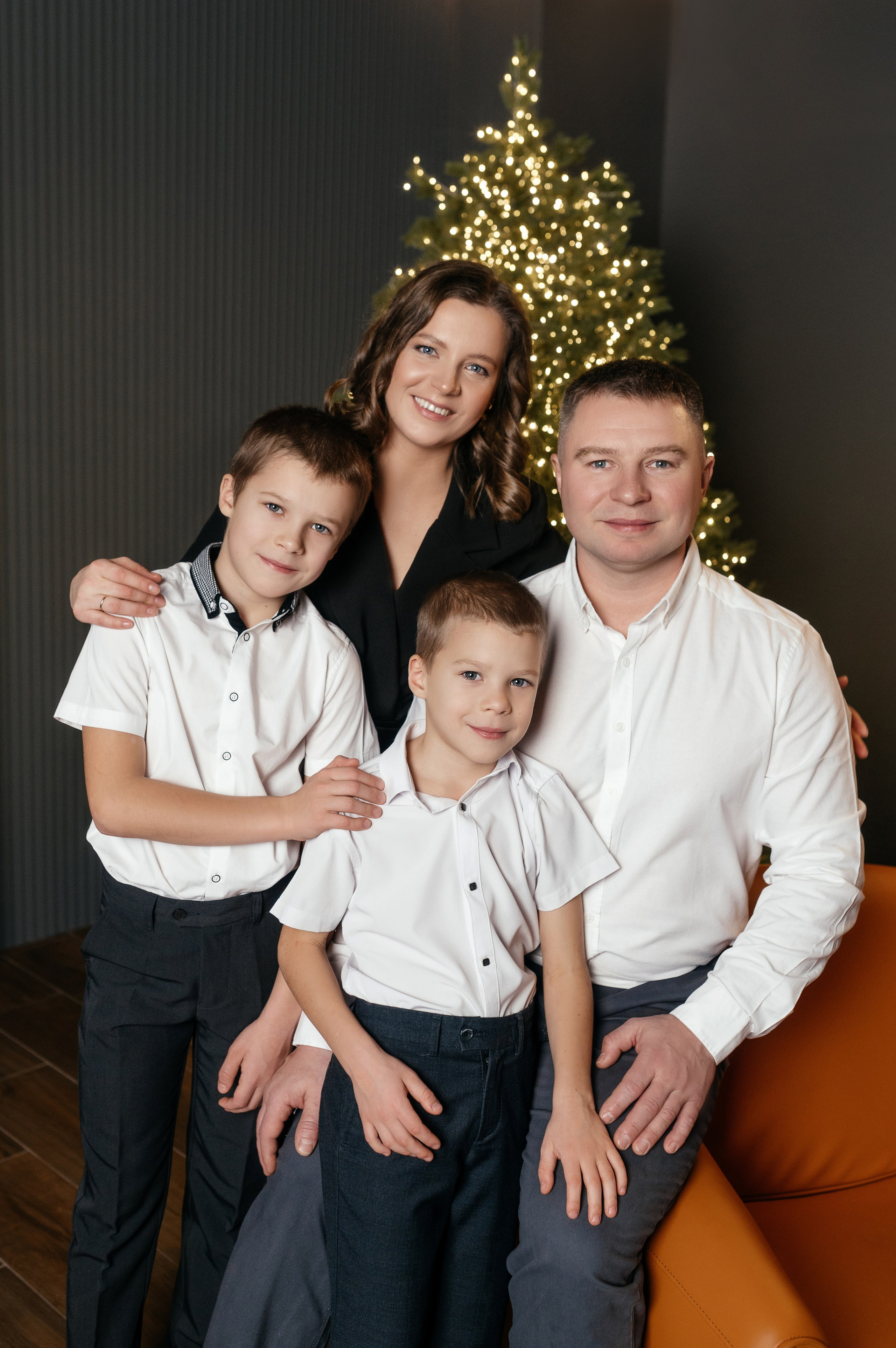 Новогодняя семейная история. Свадебный и студийный фотограф Ирина Котикова