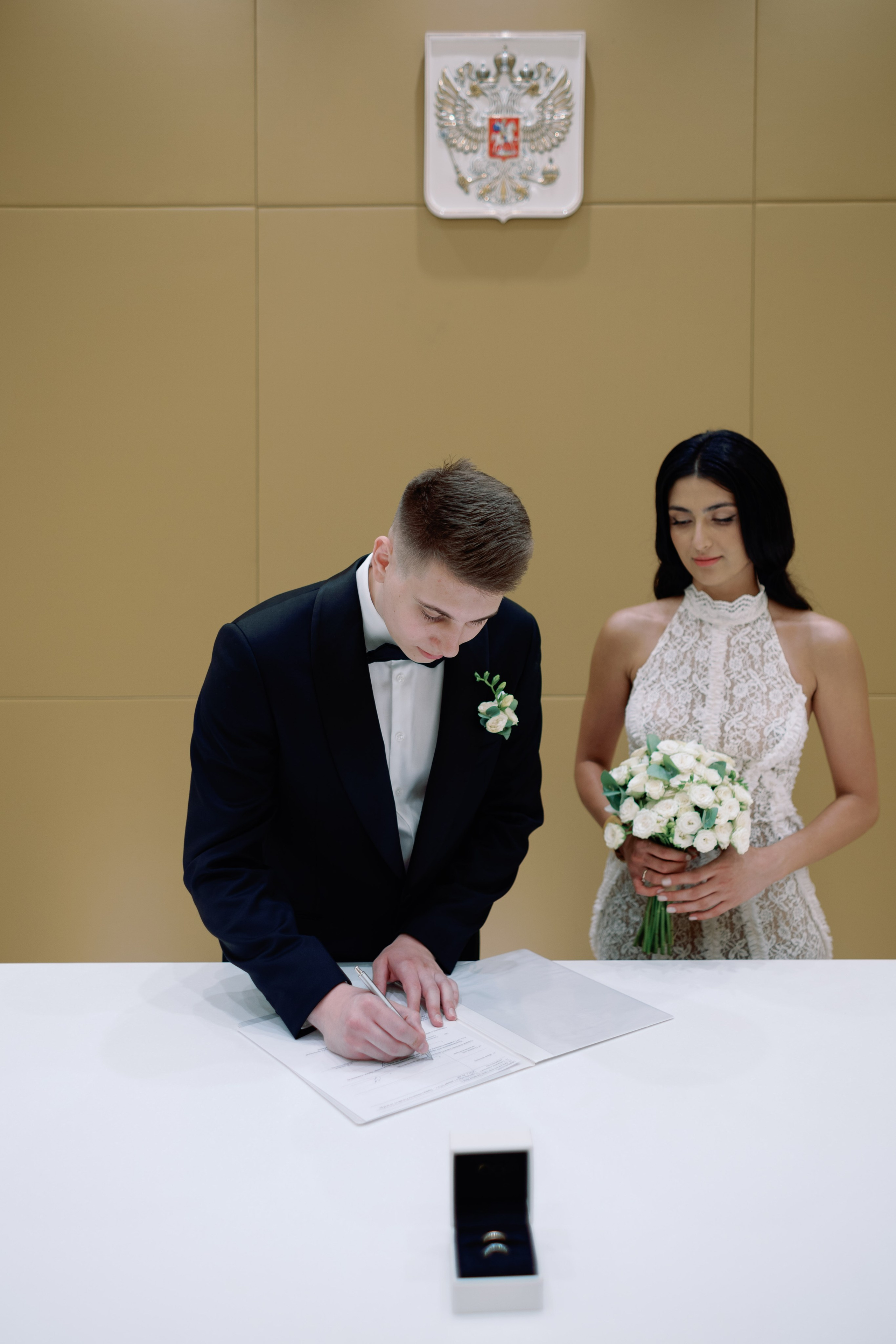 Роспись в  ЗАГС Барвиха Luxury Village, свадебный фотограф в Москве