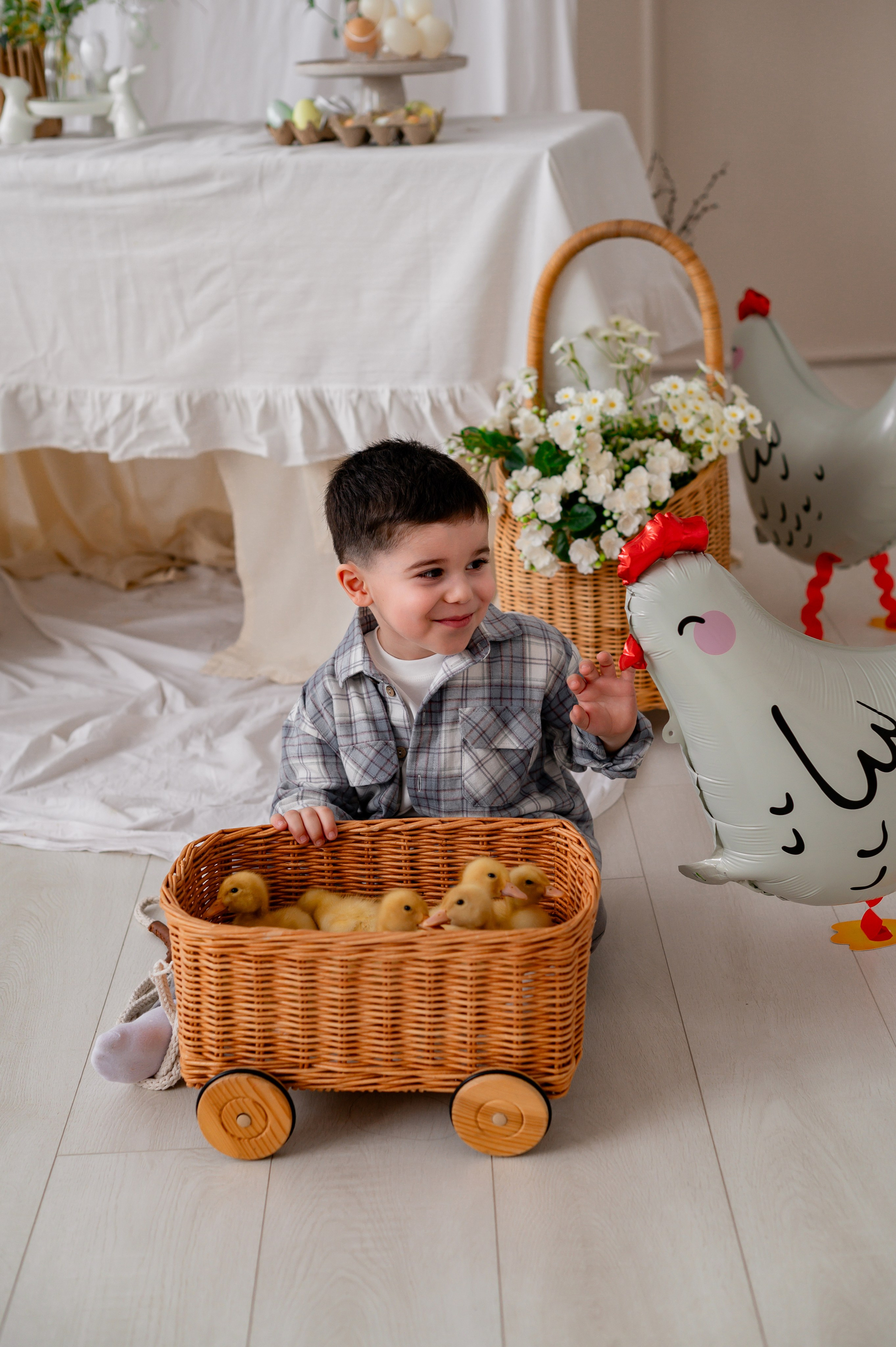 Лев Арина Вика Алена. Фотограф Татьяна Иванчикова