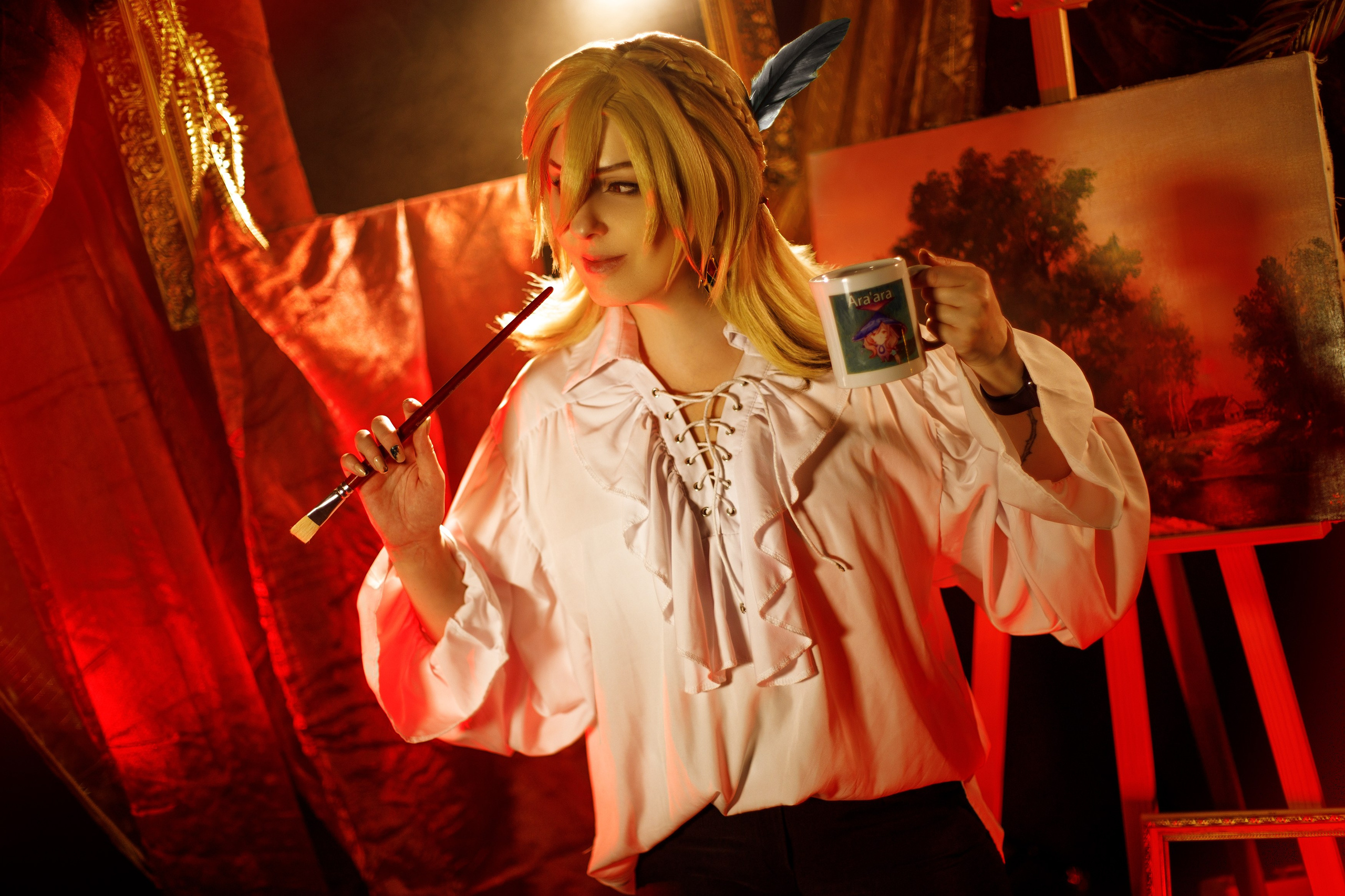 GENSHIN IMPACT: Kaveh [Paint au]. Polaroud love