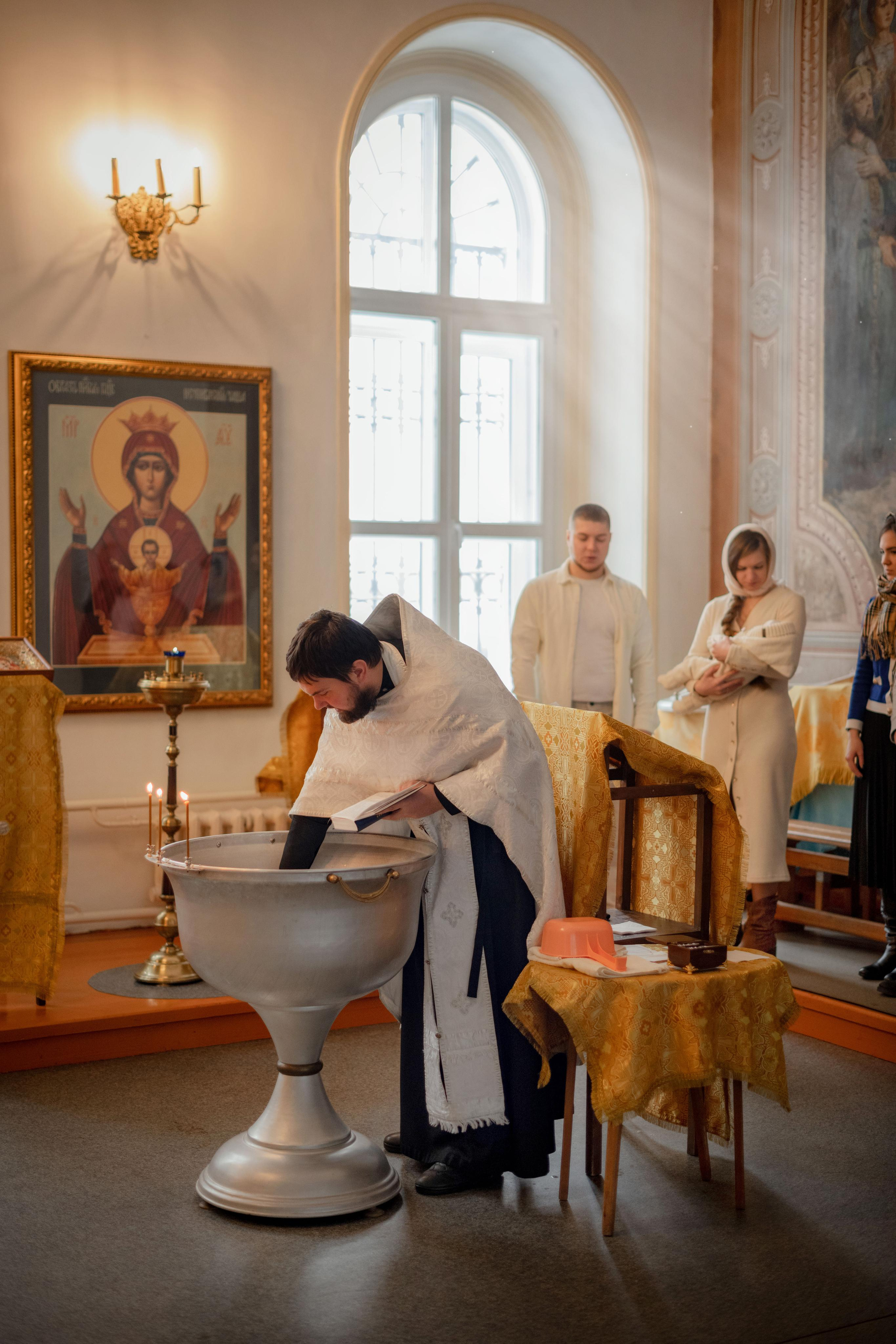 Крещение Елизаветы. Свадебный, семейный и детский фотограф в Москве и области