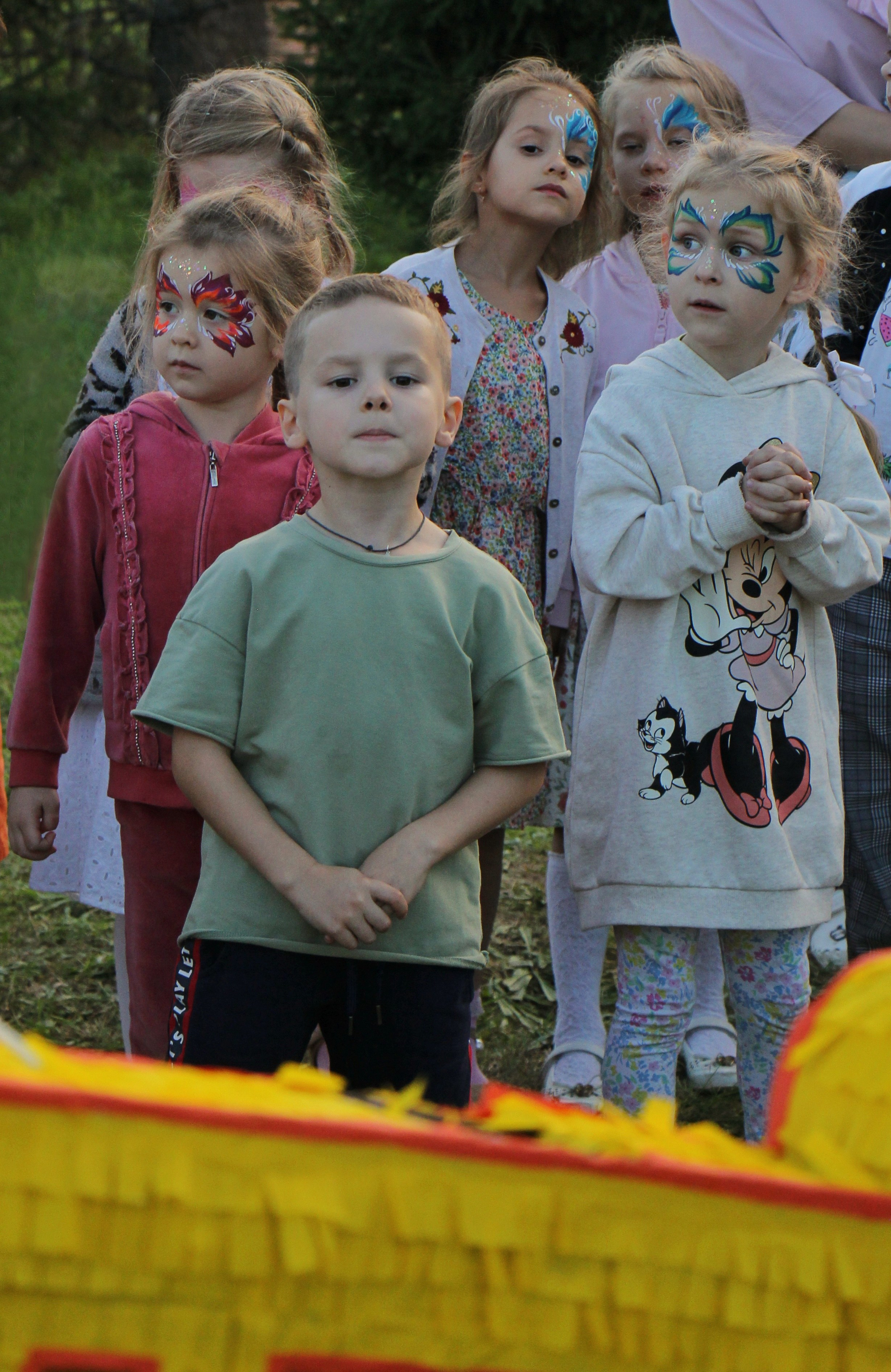 На детском празднике. Портретный фотограф Москва