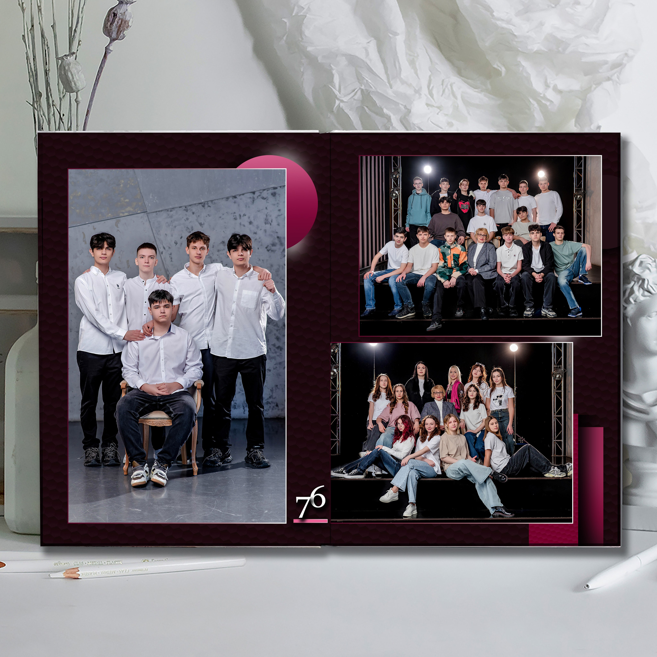 Выпускной альбом для выпускников школы (Дизайн № 208). Современные Выпускные Альбомы в Ростове-на-Дону