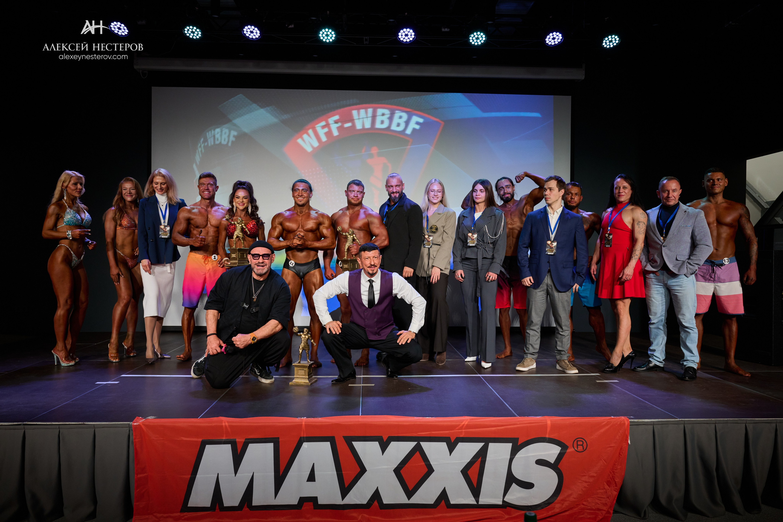 Фото с турнира «Прометей 2, WFF-WBBF Russia» 26 октября 2025. Спортивный фитнес фотограф Алексей Нестеров