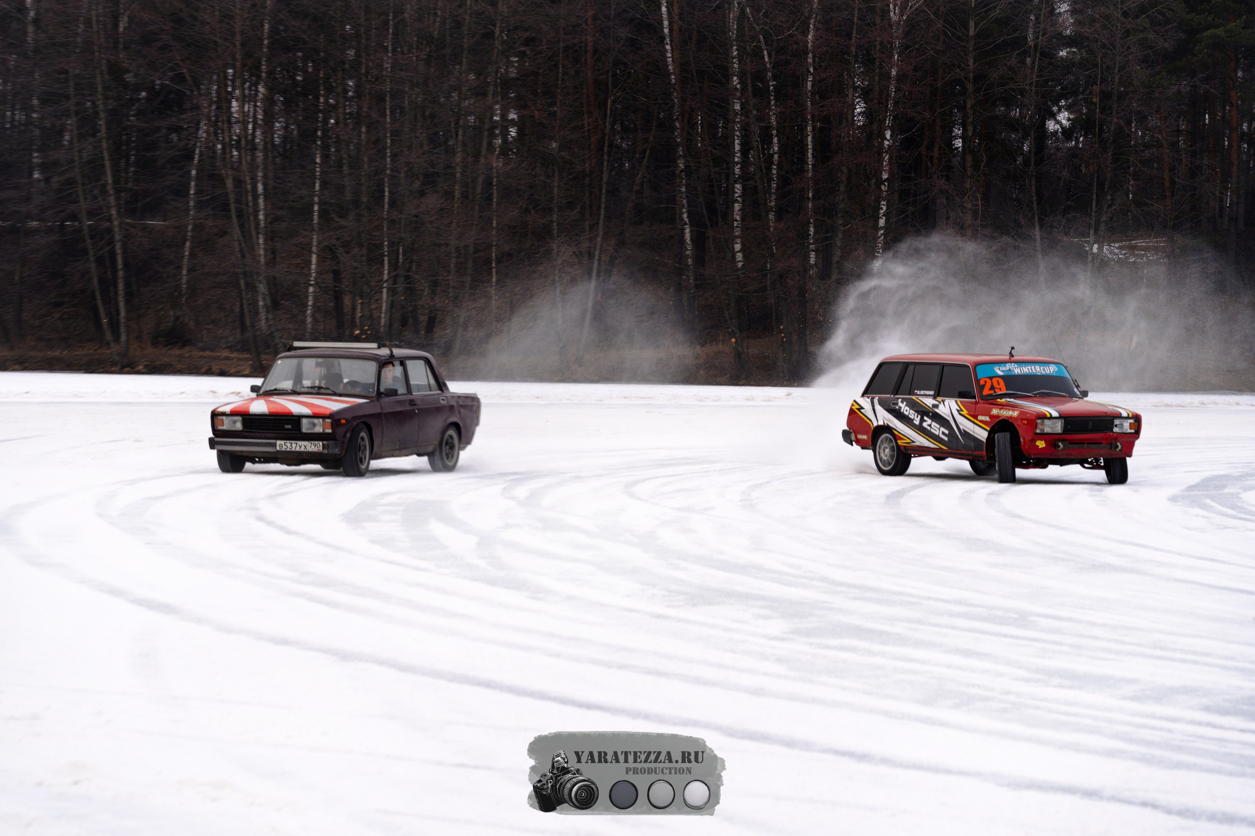 Тренировочный день на ледовой трассе. Yaratezza production