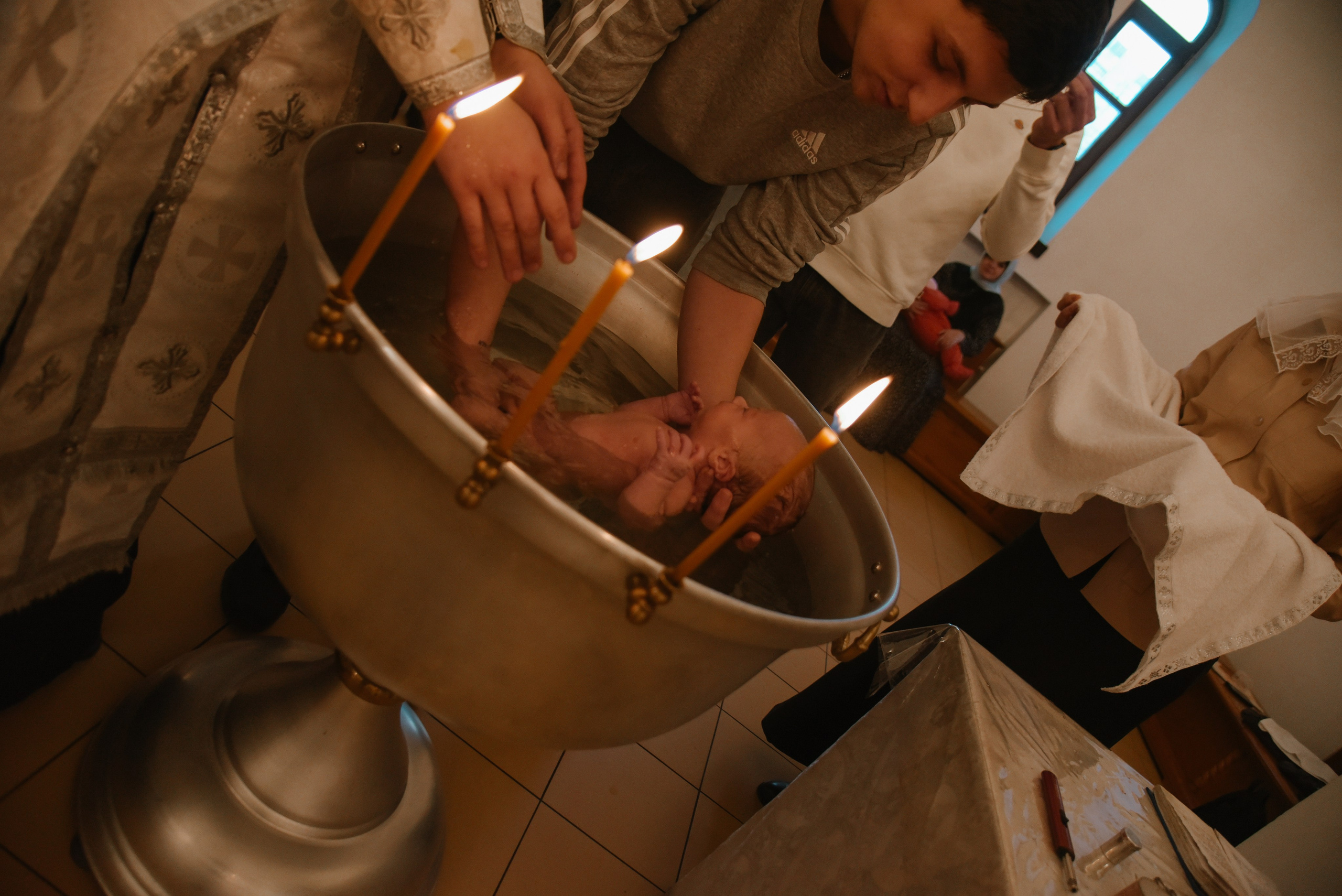 Крещение Мирона. Фотограф Лола Волна, город Москва