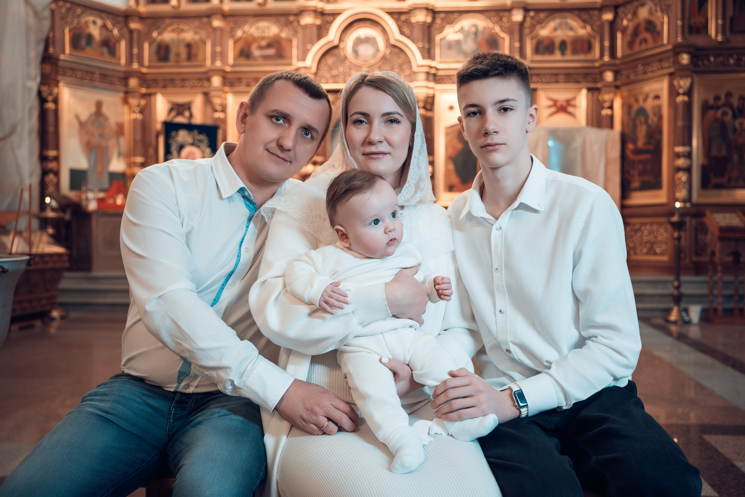 Таинство Крещения Сергея