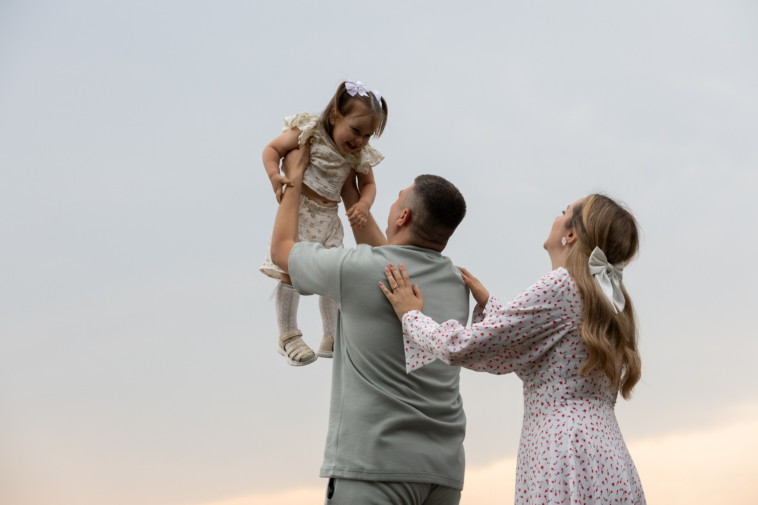 Денис, Наталья и София. Семейный и свадебный фотограф в Челябинске Мария Леонтьева