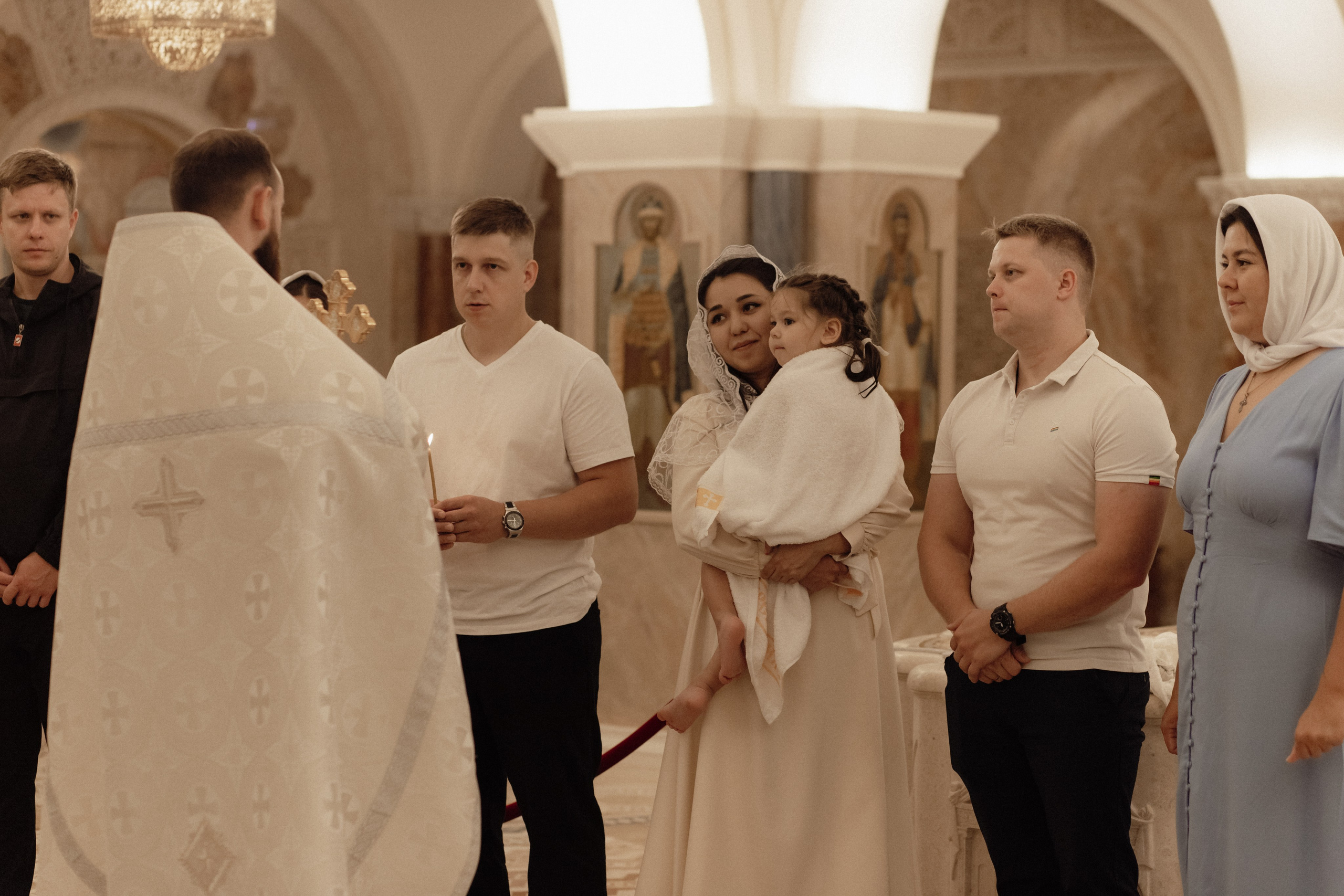 Крещение Киры. Семейный и свадебный фотограф в Челябинске Мария Леонтьева
