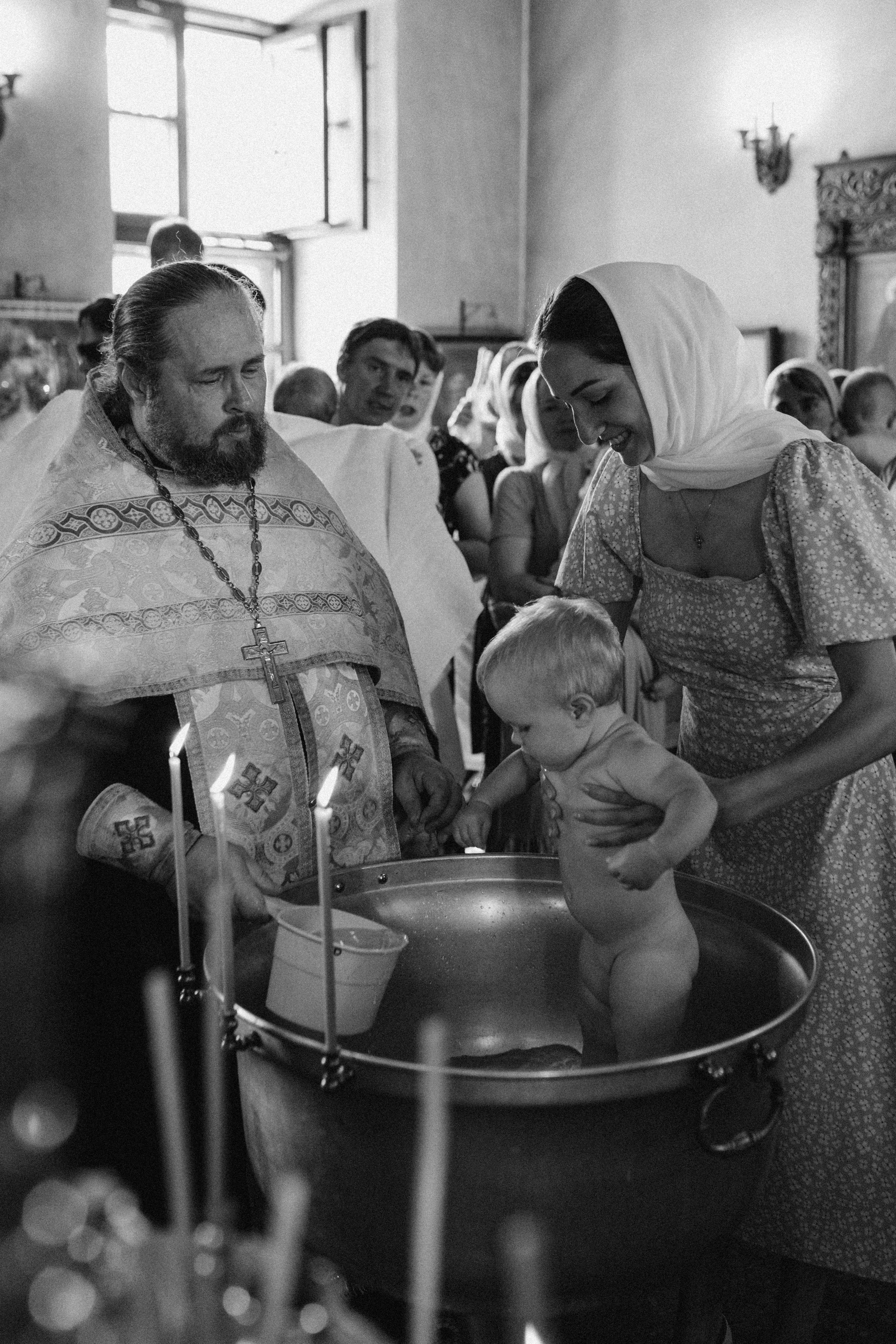 Крещение Марии. Семейный фотограф в Обнинске