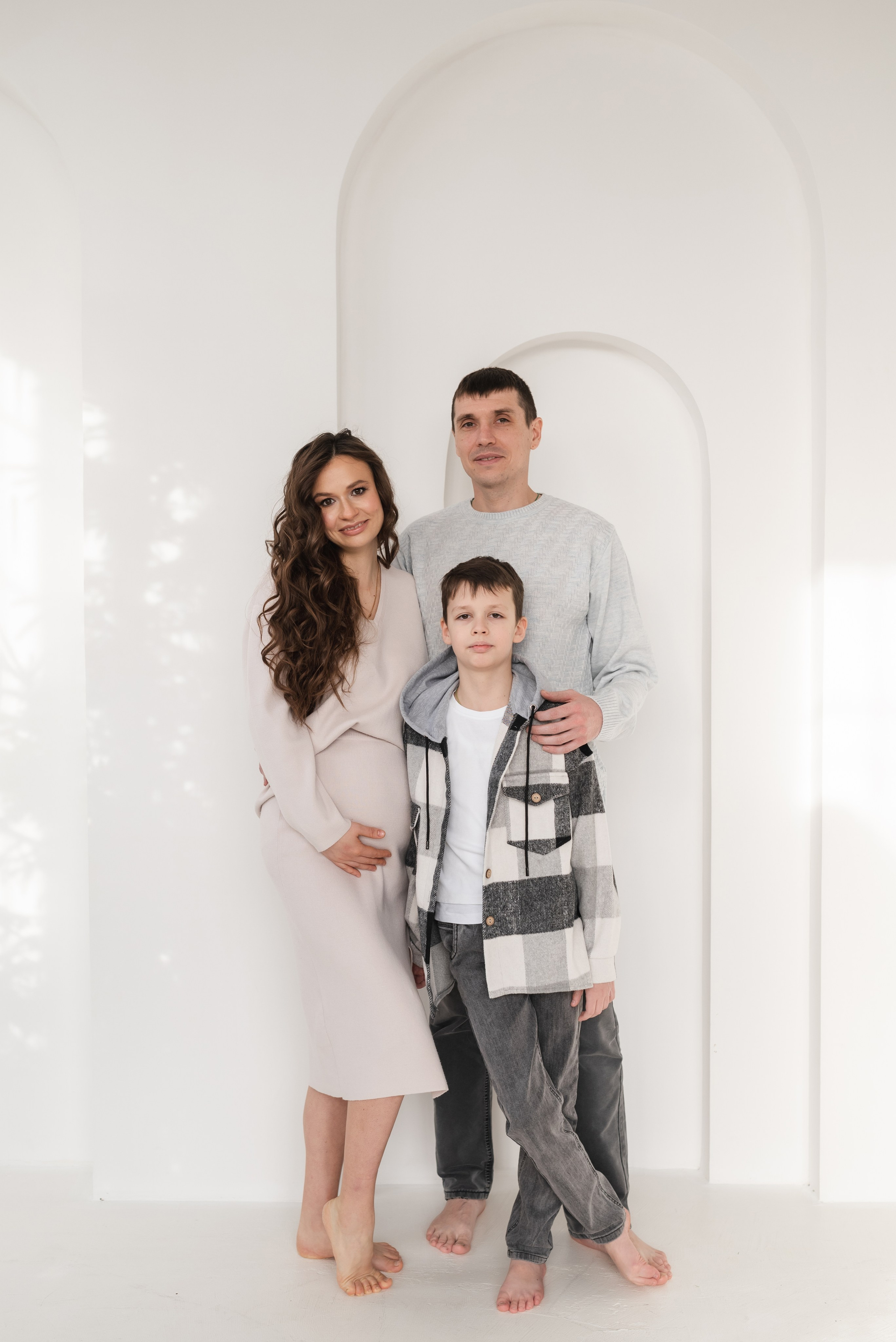 Вика Дима Никита и малышка. Семейный фотограф Ирина Сгибнева