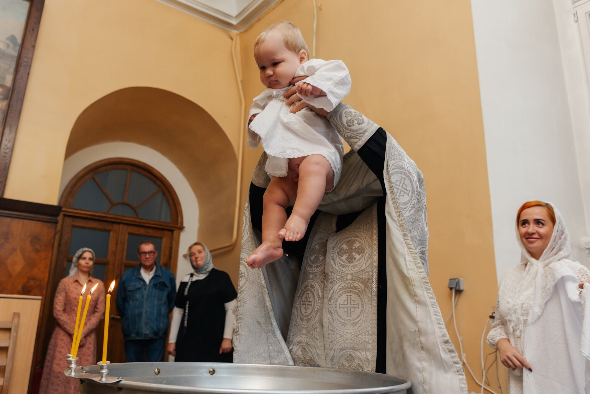 Крещение Князь Владимирский собор. Фотограф на крещение в Санкт Петербурге
