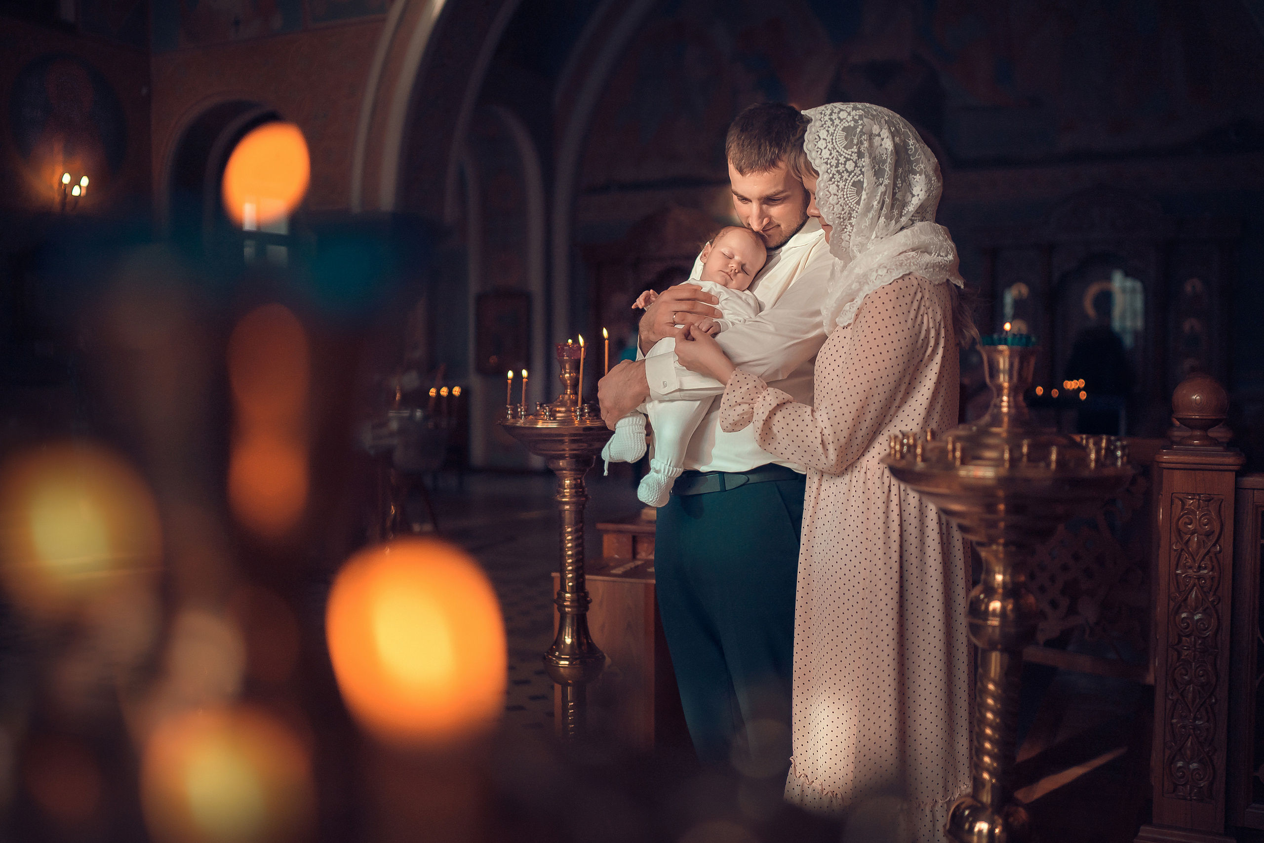 Фотограф на Крещение и Венчание в Красноярске Рамазанова Юлия